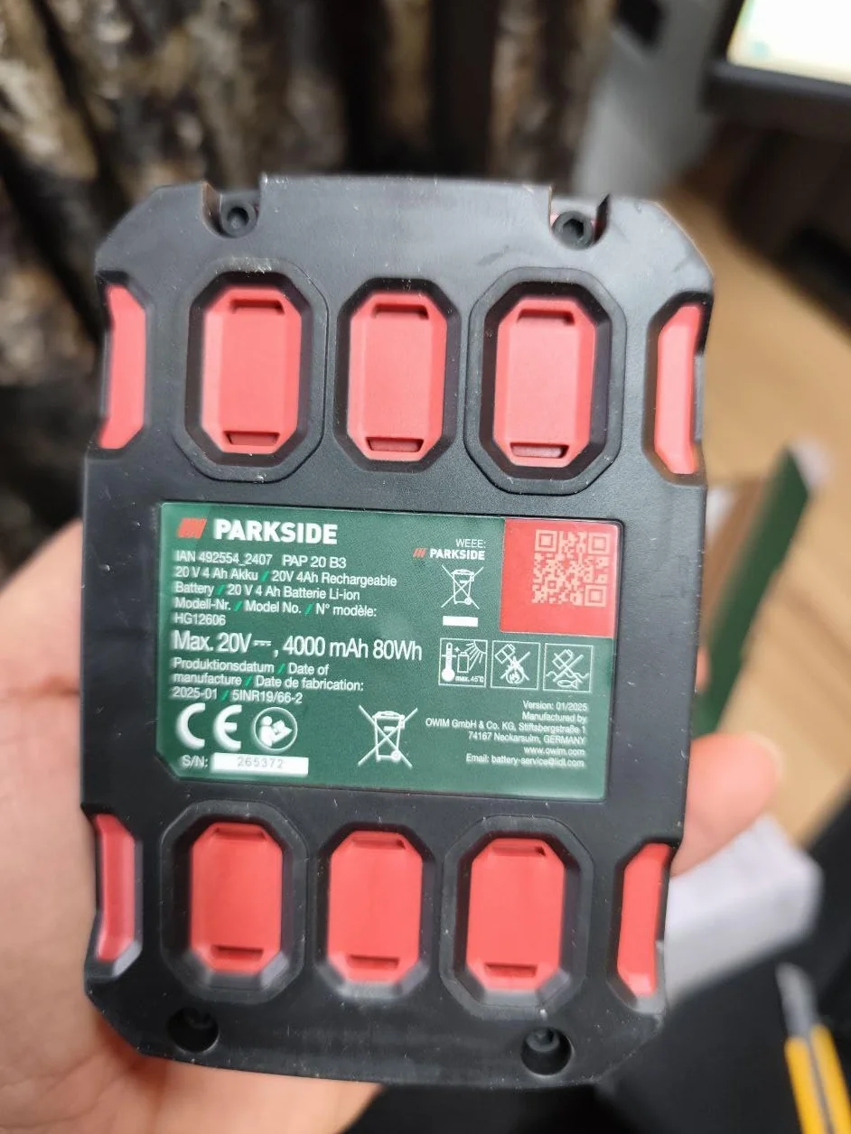 Parkside XTEAM Series akumulator litowo-jonowy, 20 V, 4 Ah