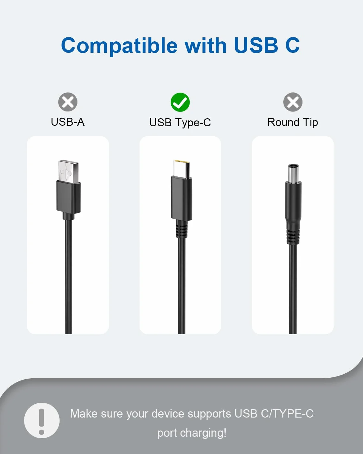 Lenovo Thinkpad Ładowarka USB C 65W 20V 3.25A do laptopa X1 Carbon T470 T480 T490