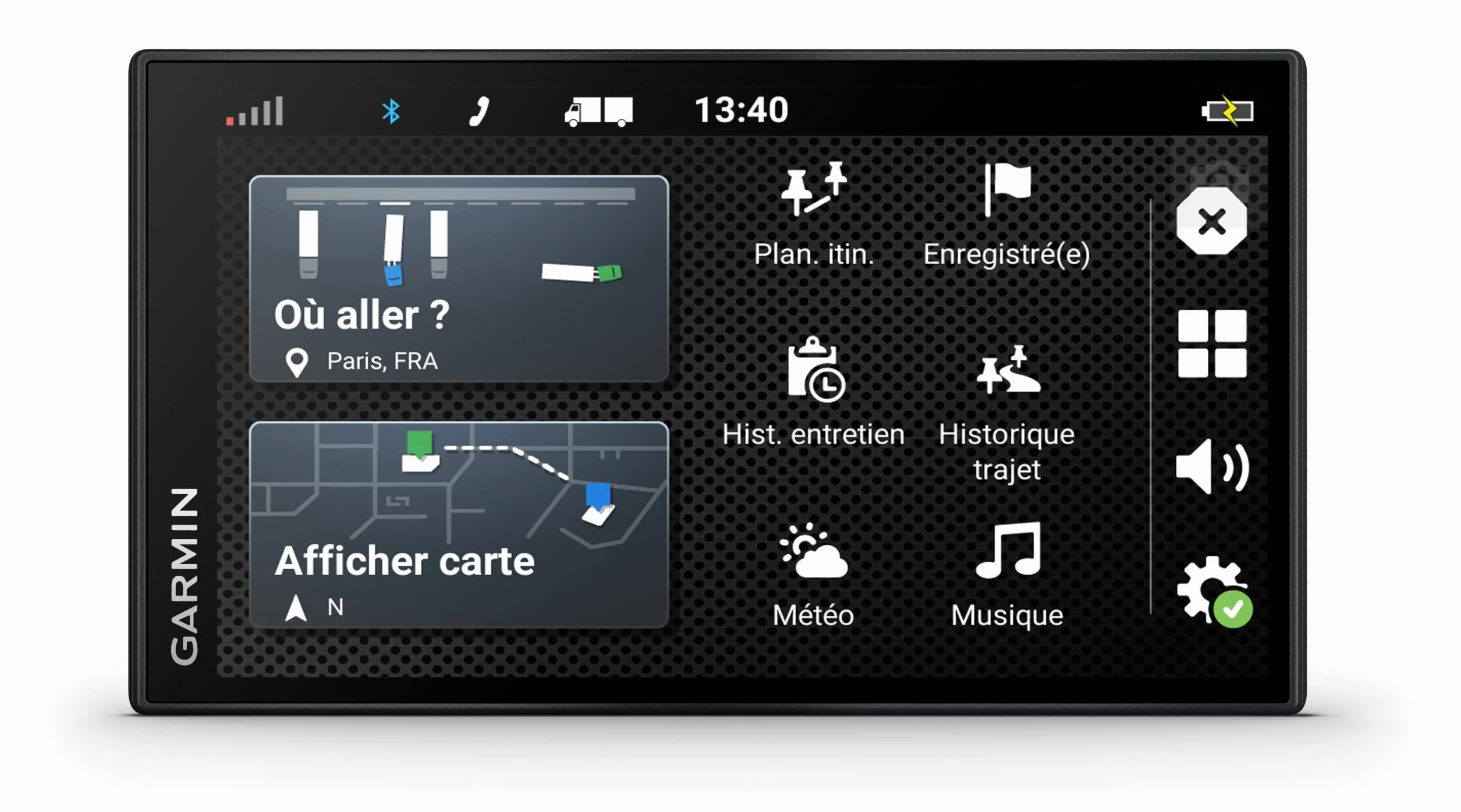 Garmin dēzl LGV610 nawigacja do samochodów ciężarowych z ekranem dotykowym 6" (15.2 cm)