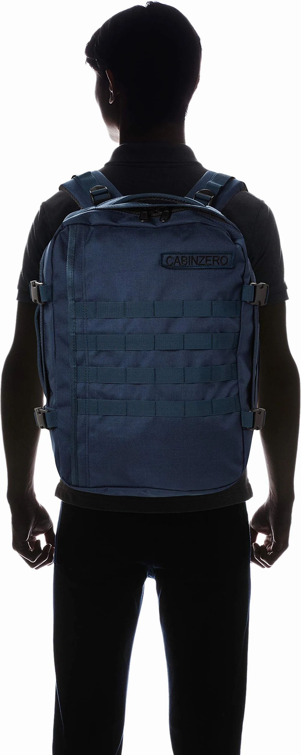 CABINZERO Military 28L Ultra Light Cabin Bag z Luggage Tracker Navy