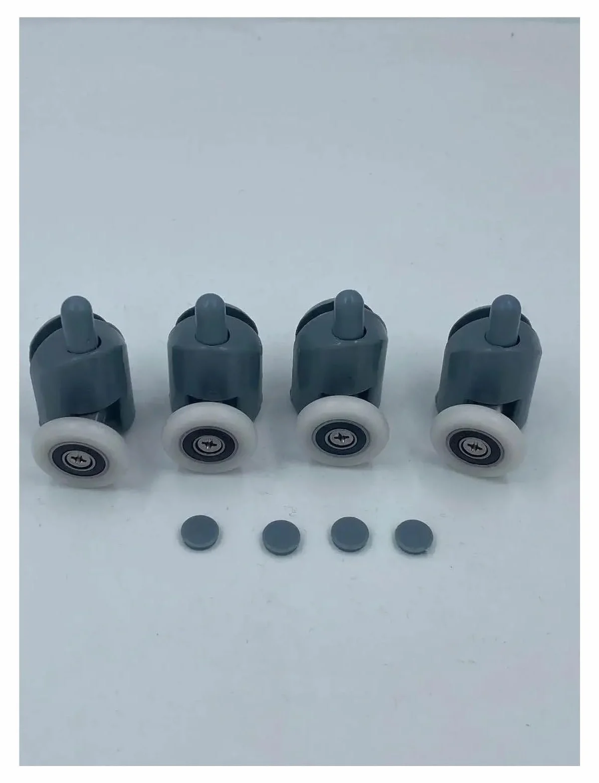 4 sztuki – 8 sztuk/zestaw koło pasowe do kabiny prysznicowej/koło pasowe/koło pasowe/koło pasowe średnica 20 mm/22 mm/23 mm/25 mm/27 mm (4 szt. Lower,22_6 mm)