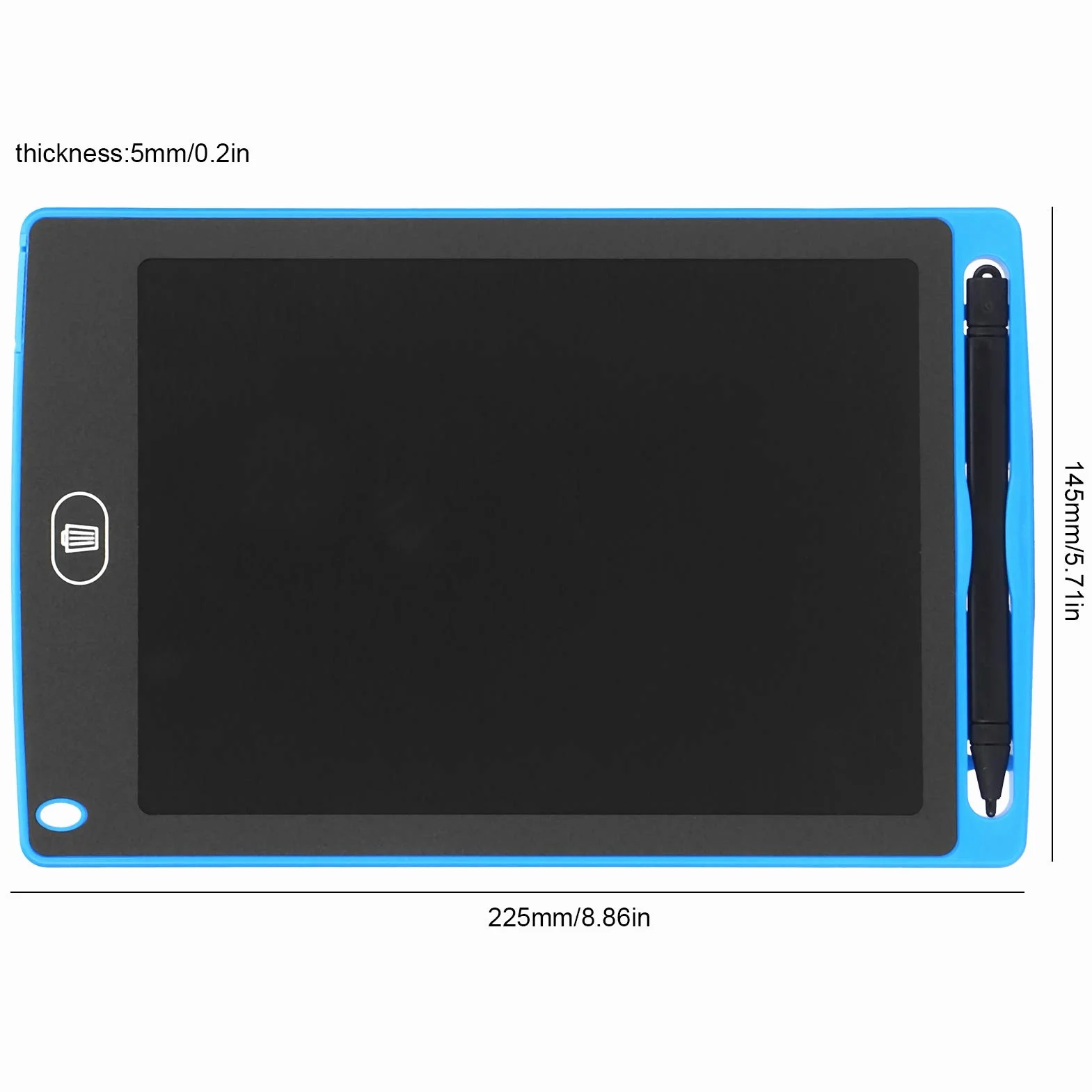 Tablica LCD do Pisania dla Dzieci Kid 12in Niebieski