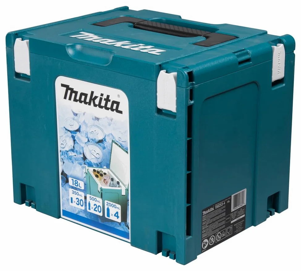 Makita 198253-4 Skrzynka Narzędziowa, Niebieski/Srebrny, 4