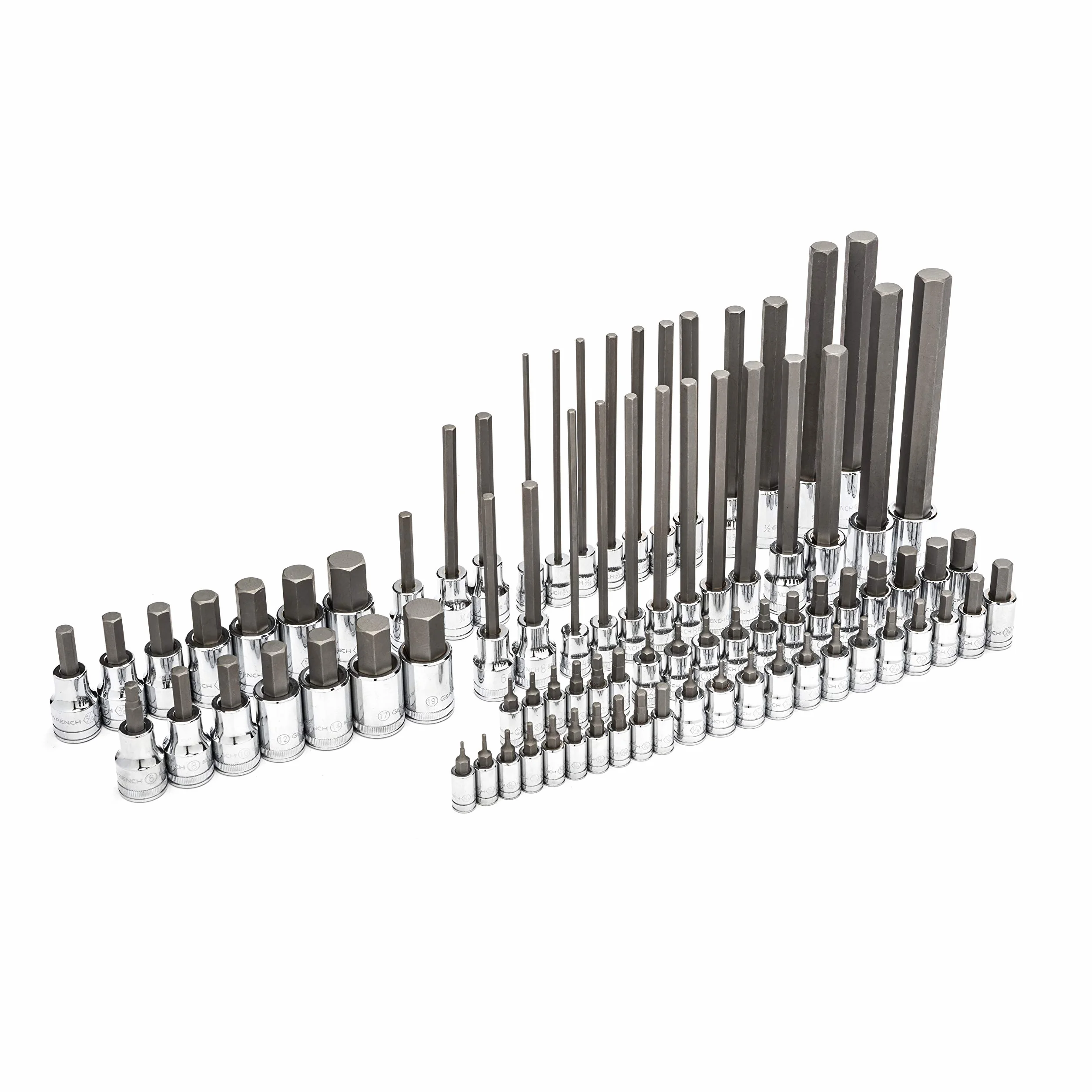 GEARWRENCH 81-częściowy zestaw nasadek sześciokątnych Master - 89084