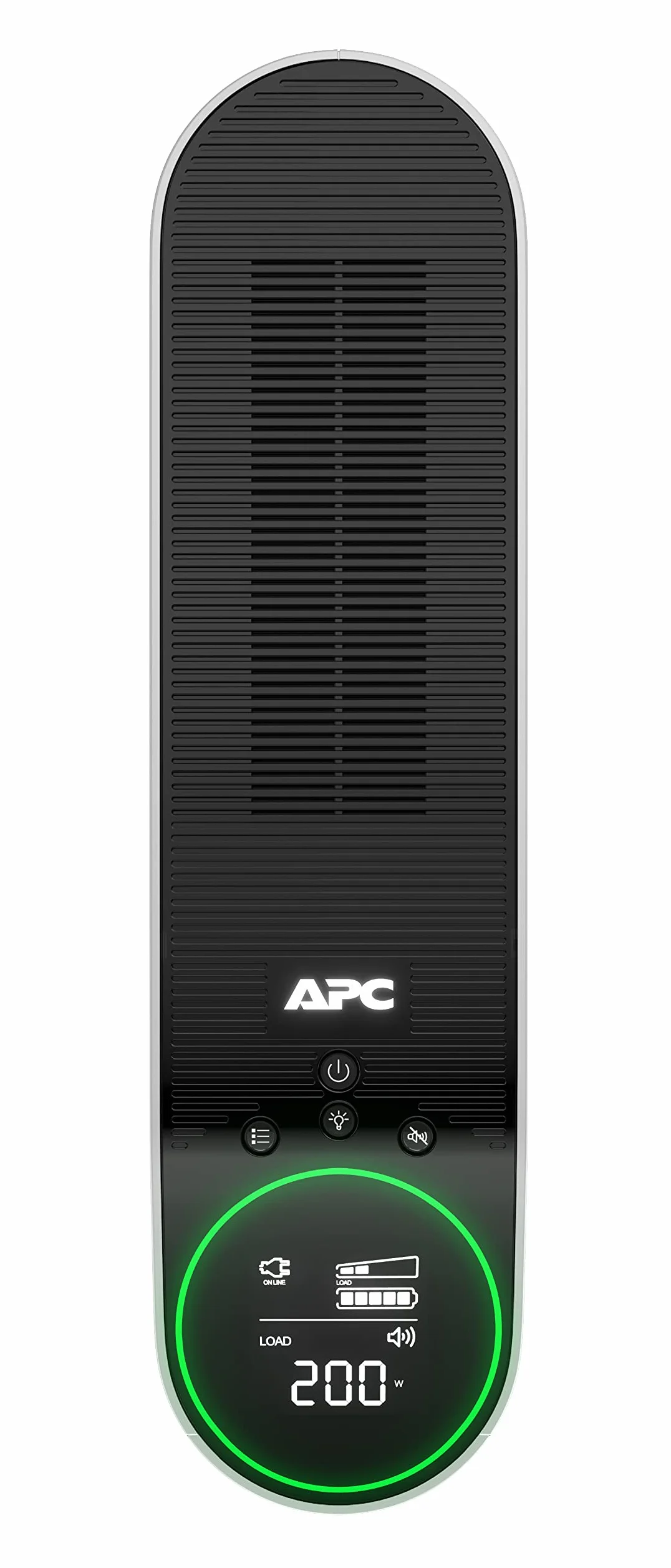 APC Falownik Gaming Back UPS Pro, 2200VA/1320 W, wieża, 230V, 4 x gniazda Schuko i 2x IEC C13, światła RGB, czysta fala sinusoidalna, arktyczna (biała) BGM2200-GR