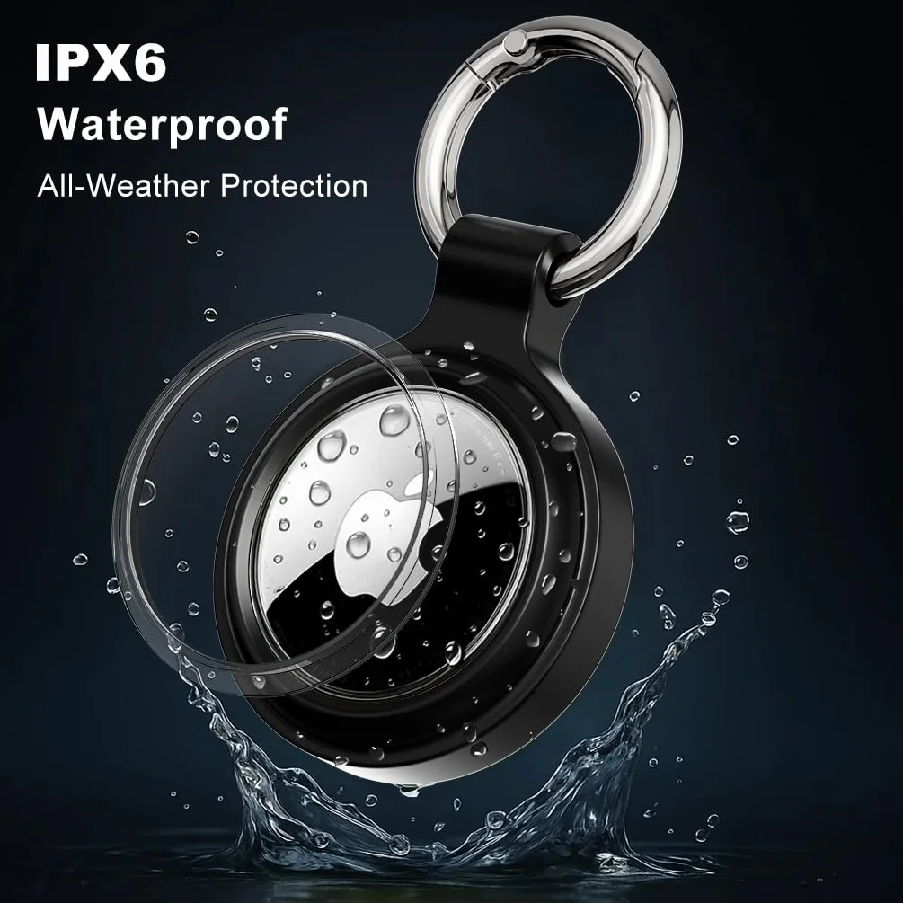 Etui na Apple AirTag Wodoszczelne IPX6 Odporne na Zarysowania i Upadek