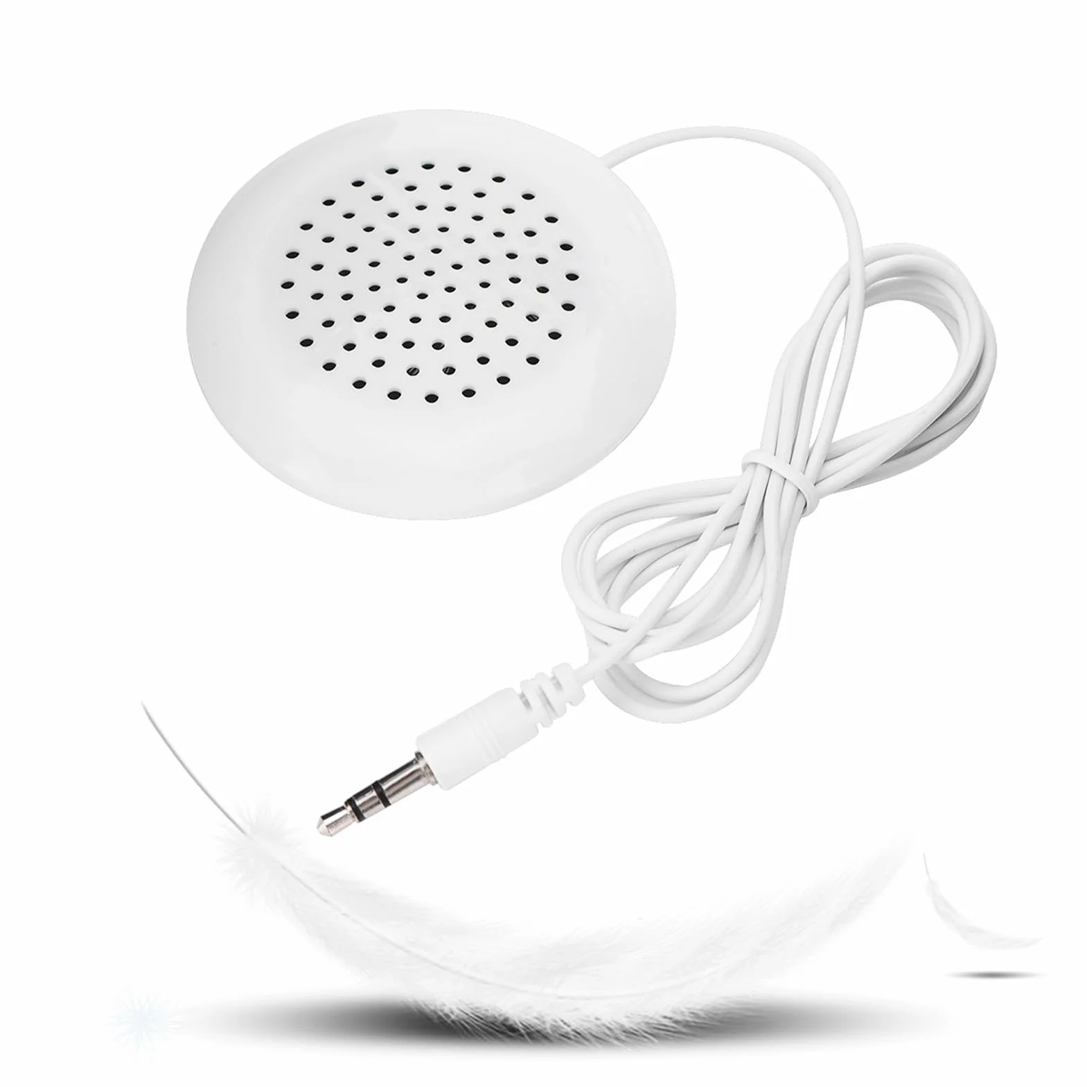 Garsent Mini głośnik 3,5 mm przenośny głośnik pod poduszkę stereo HIFI