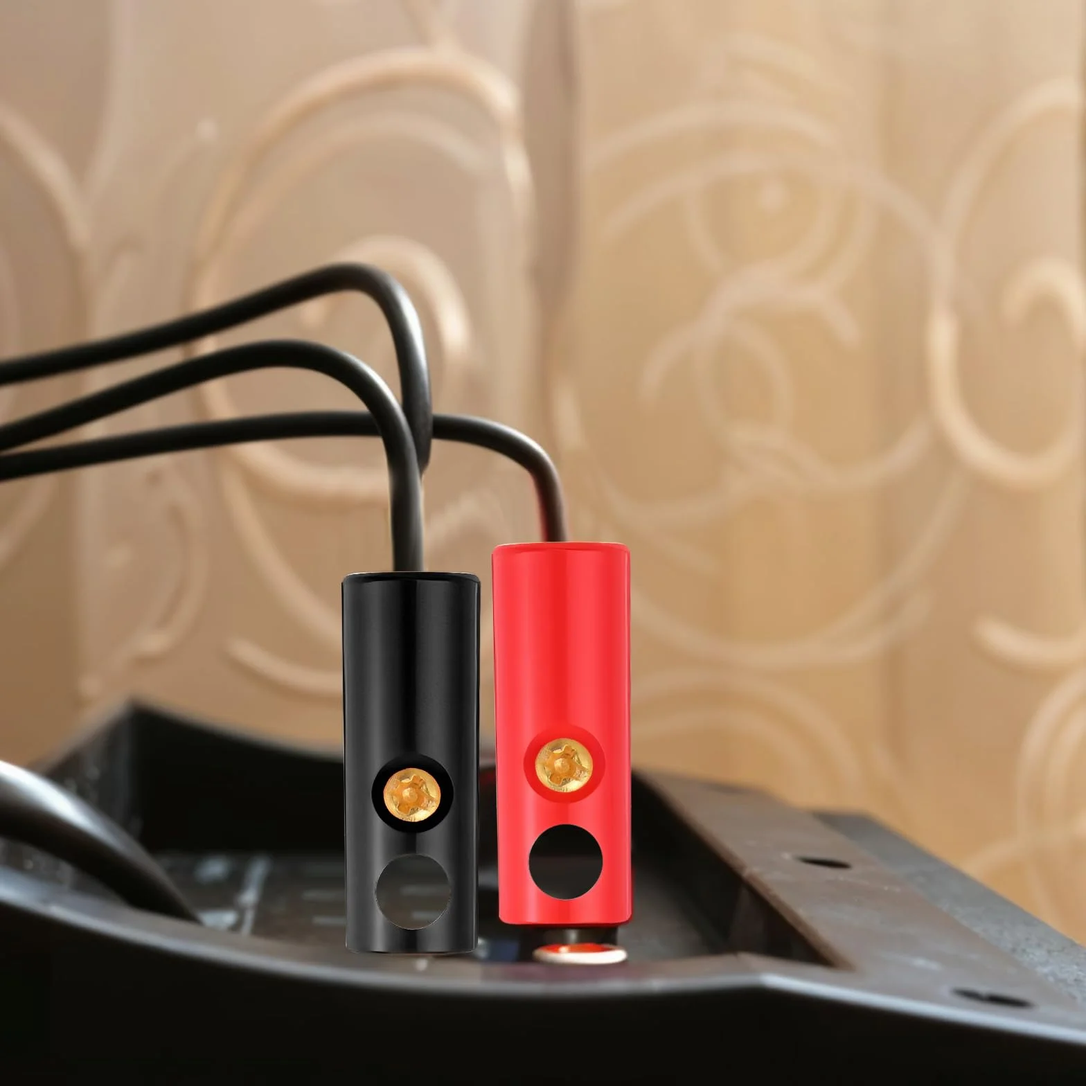 Wtyki bananowe 4 mm 20 sztuk do głośników kabli HiFi stereo