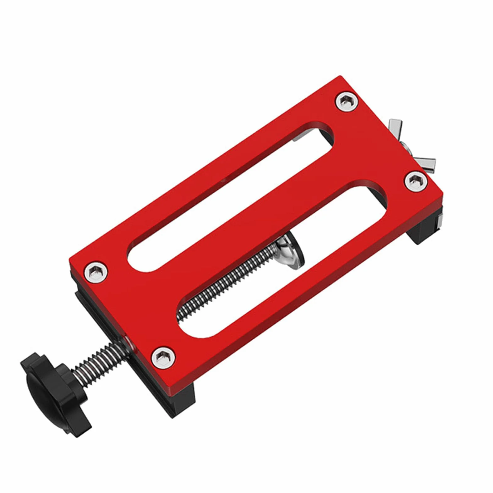 Yosoo Health Gear Szablon do Montażu Drzwi Szafy, Pozycjoner do Montażu Drzwi Szafy ze Stopu Aluminium z Wieloma Rozmiarami Otworów 18 Mm 22 Mm, Zdejmowany Drążek Pozycjonujący Mebli Szafkowych