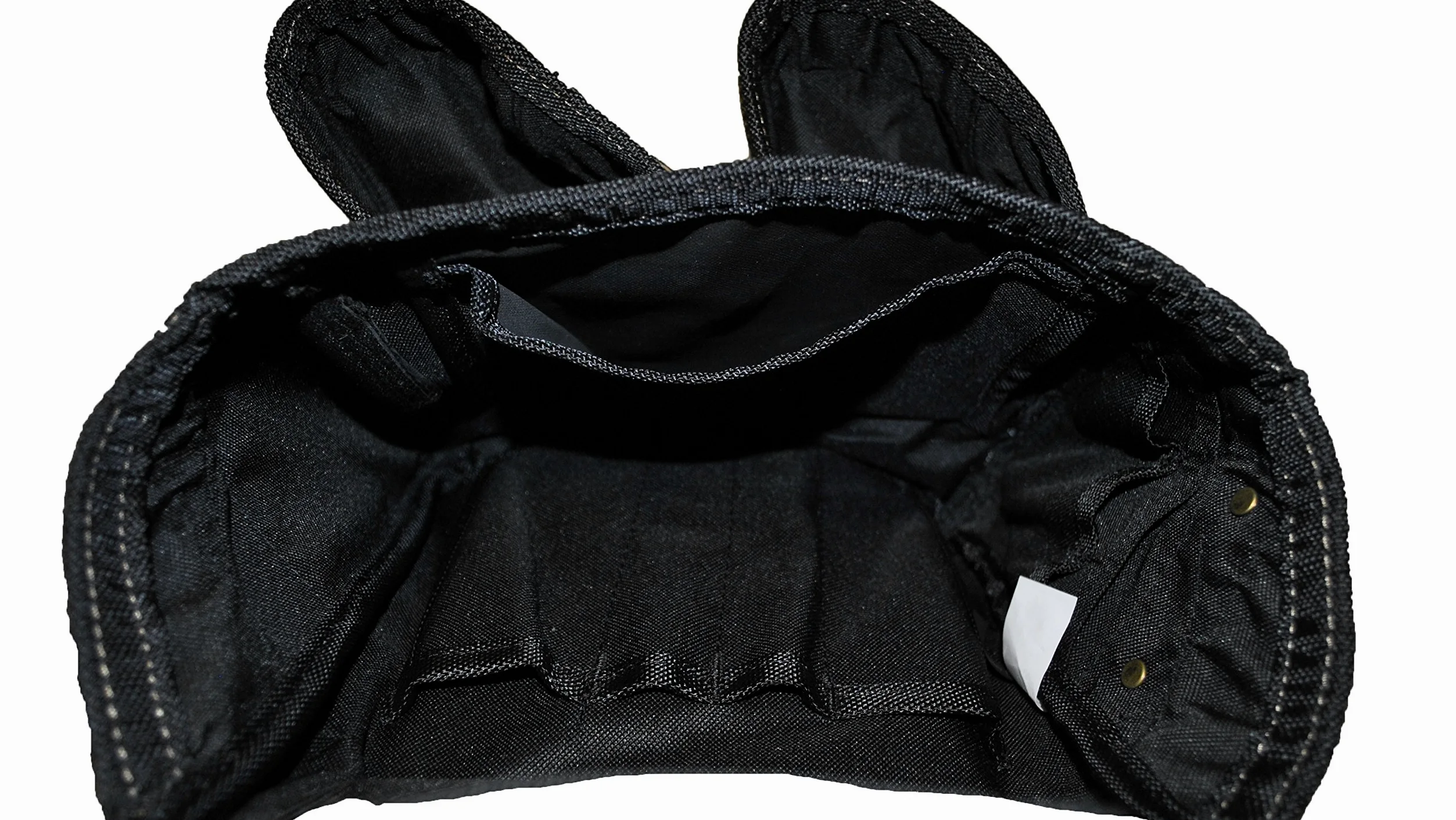 Custom Leathercraft 6714 Ciężki pas narzędziowy dla cieśli, zestaw 5-elementowy Comfort-Lift, fartuch z 31 kieszeniami, czarny