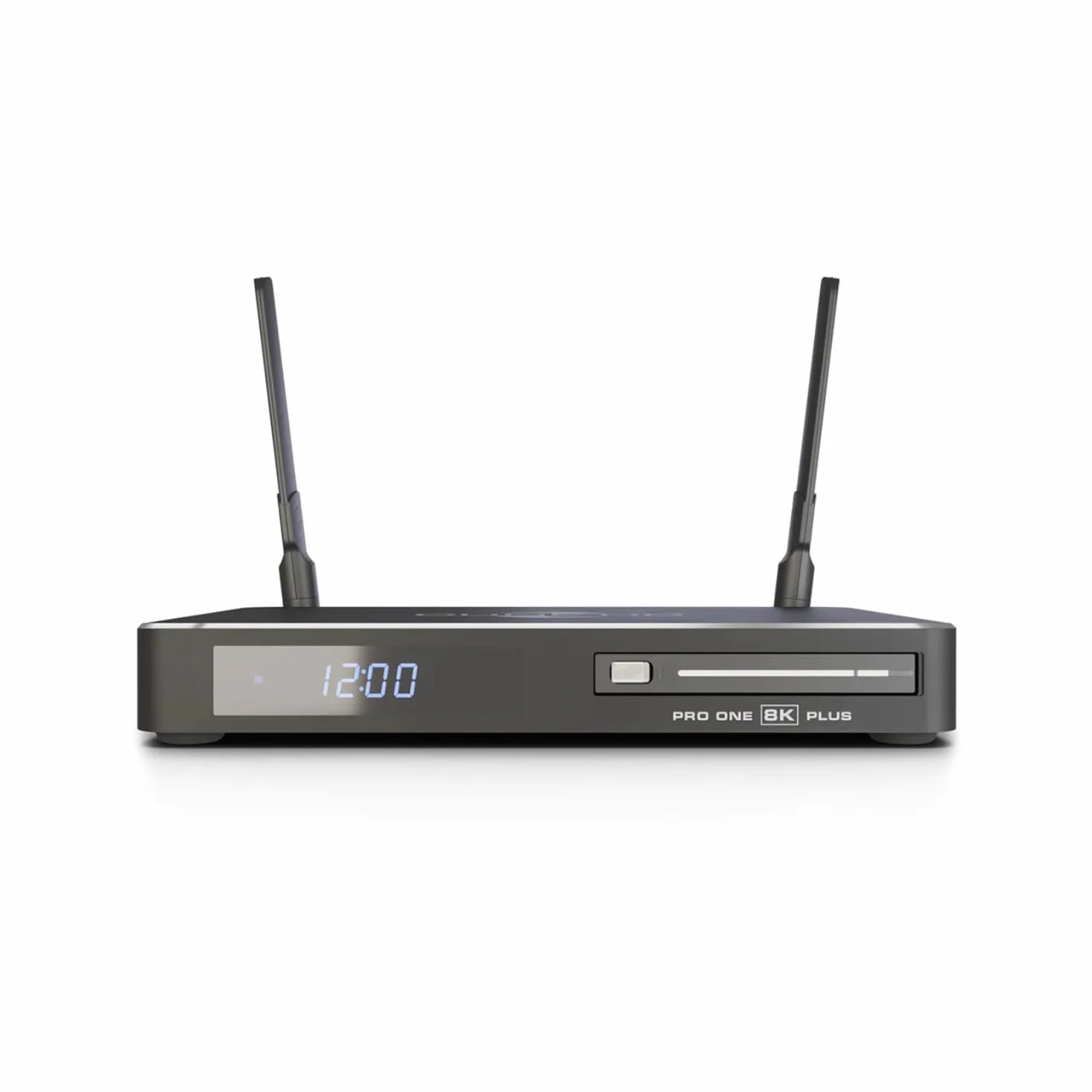 Dune HD Pro One 8K Plus, 8K UHD, odtwarzacz multimedialny, Android Smart Box, S928X, HD-Audio, HDMI, BT, WiFi6, 1Gbit, USB 3.0, 8 GB, 64 GB, stojak na HDD, 8Kp60