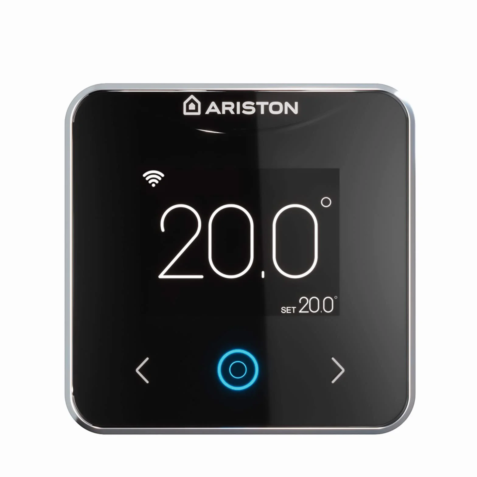 Ariston, Cube S Net - Termostat Ogrzewanie Wifi Inteligentny Pilot Zdalnego Sterowania, Termostat Wifi + Sterowanie głosem, Termostat Cyfrowy Ogrzewanie Wyprodukowano do instalacji w Hiszpanii,