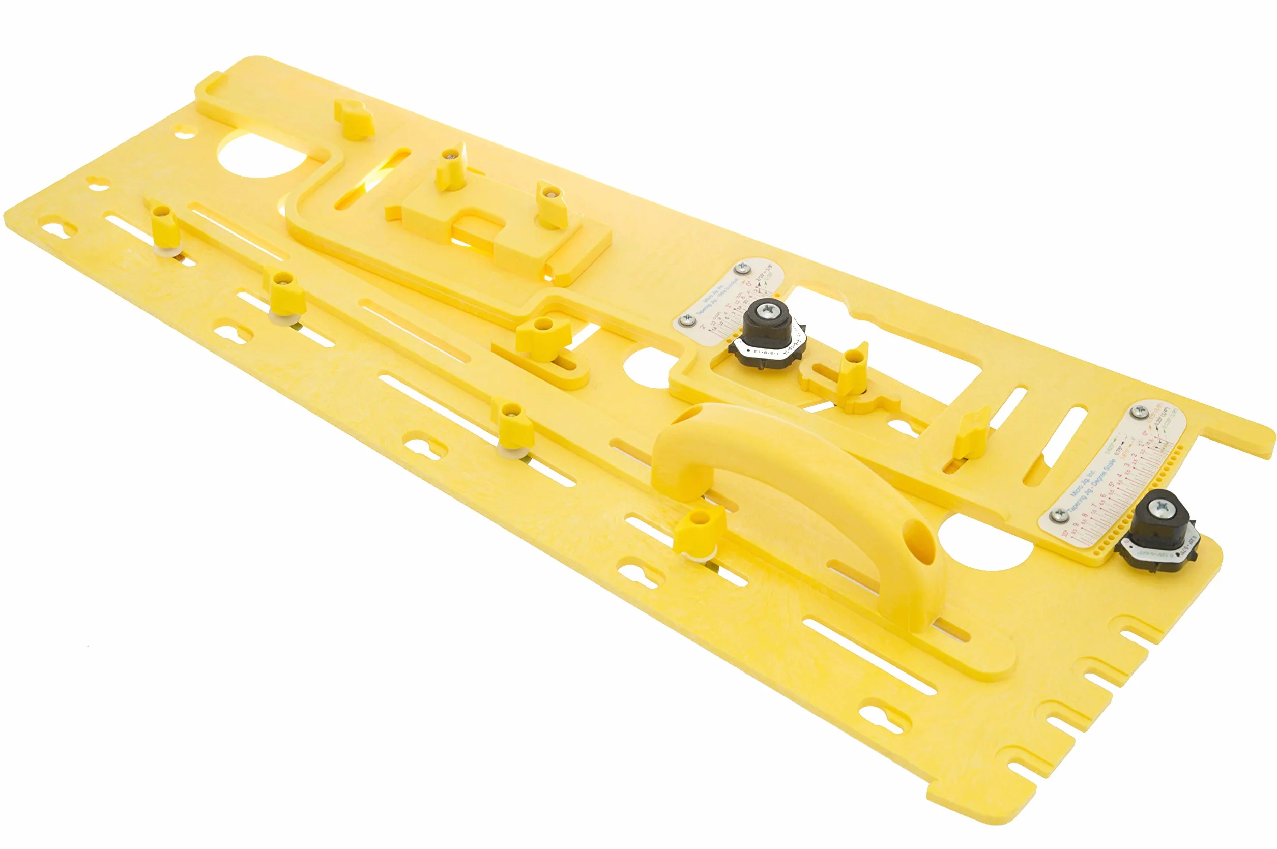 MICROJIG GRR-Ripper TJ-5000 Microdial stożkowy przyrząd do pił stołowych żółty