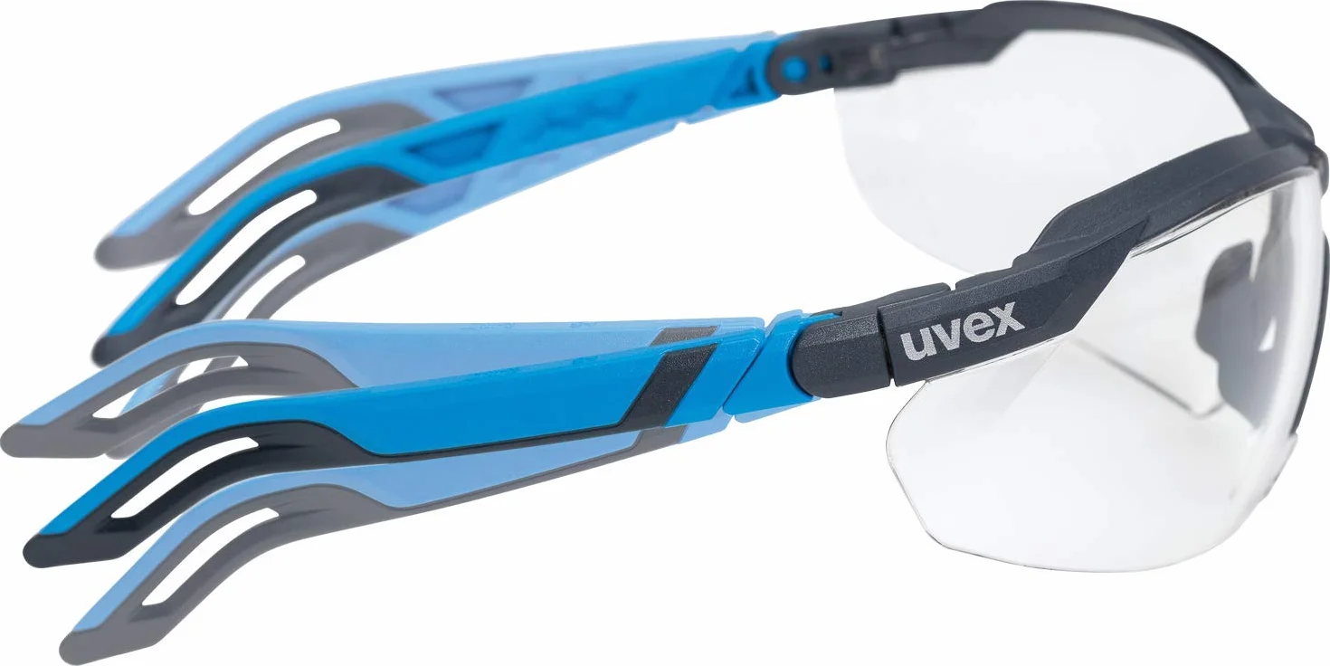 Uvex i-5 – okulary ochronne klasy premium – bardzo odporne na zarysowania, zaparowanie i regulowane