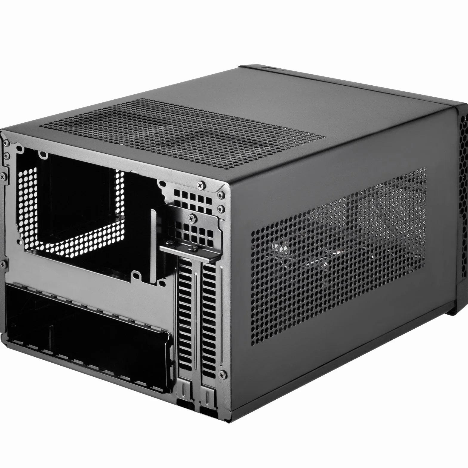 Silverstone Technology Sugo Mini-Itx SST-SG13B Obudowa Komputerowa, Czarny, Mini-ITX