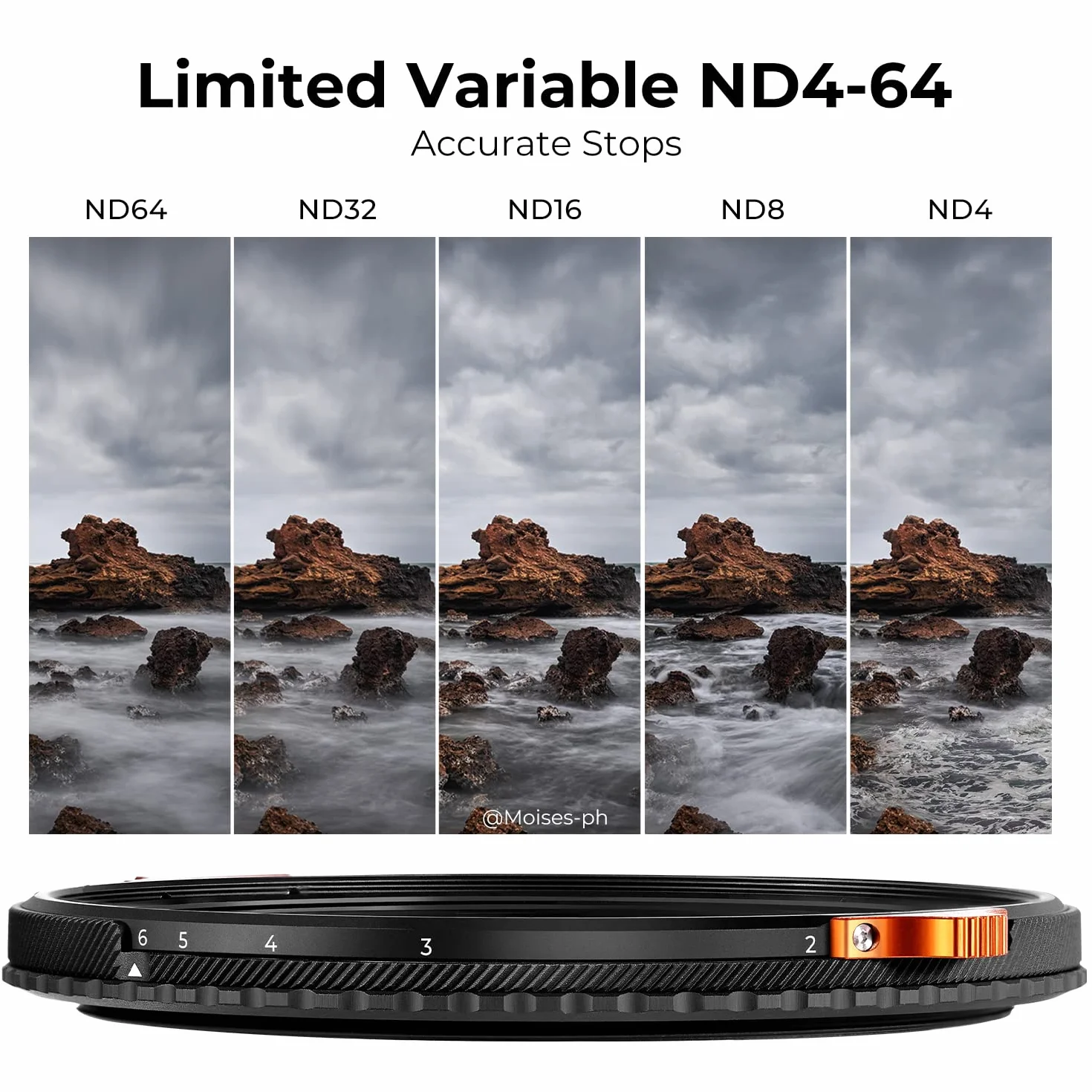 K&F Concept Nano-X ND 67 mm CPL&ND4-ND64 2 w 1 Wielofunkcyjny Filtr Szary i Polaryzacyjny CPL
