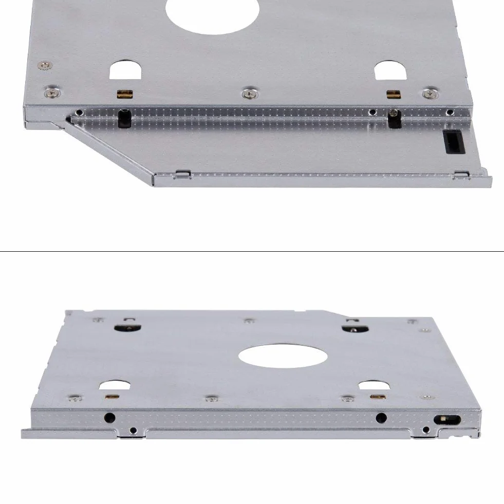 Padarsey 2. dysk twardy HDD SSD Caddy taca zamiennik do MacBooka Pro 13/15/17" A1278 A1286 A1297 2008 2009 2010 2011 2012 wewnętrzny laptop CD/DVD-ROM optyczny adapter SuperDrive do 2,5" 9,5 mm