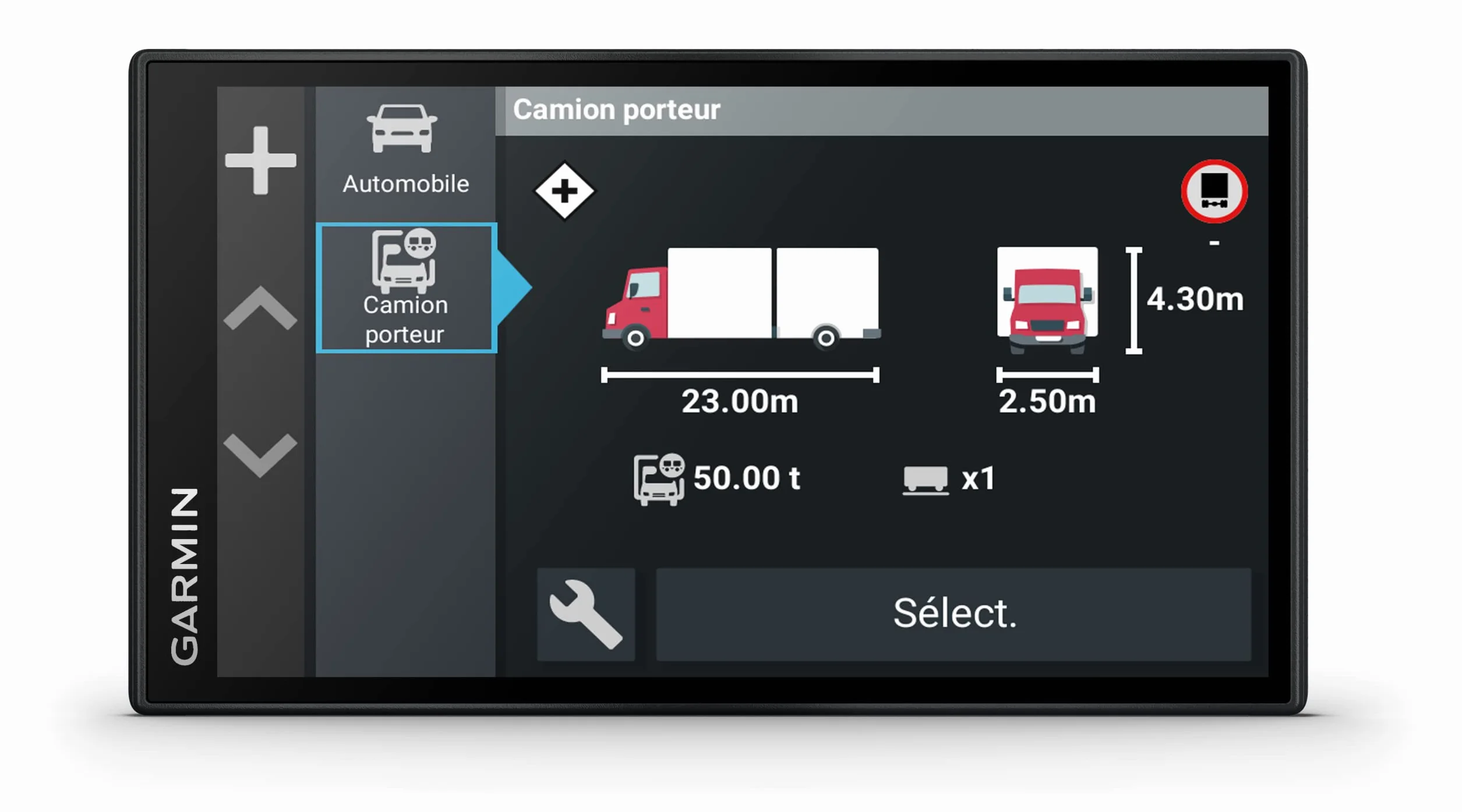 Garmin dēzl LGV610 nawigacja do samochodów ciężarowych z ekranem dotykowym 6" (15.2 cm)