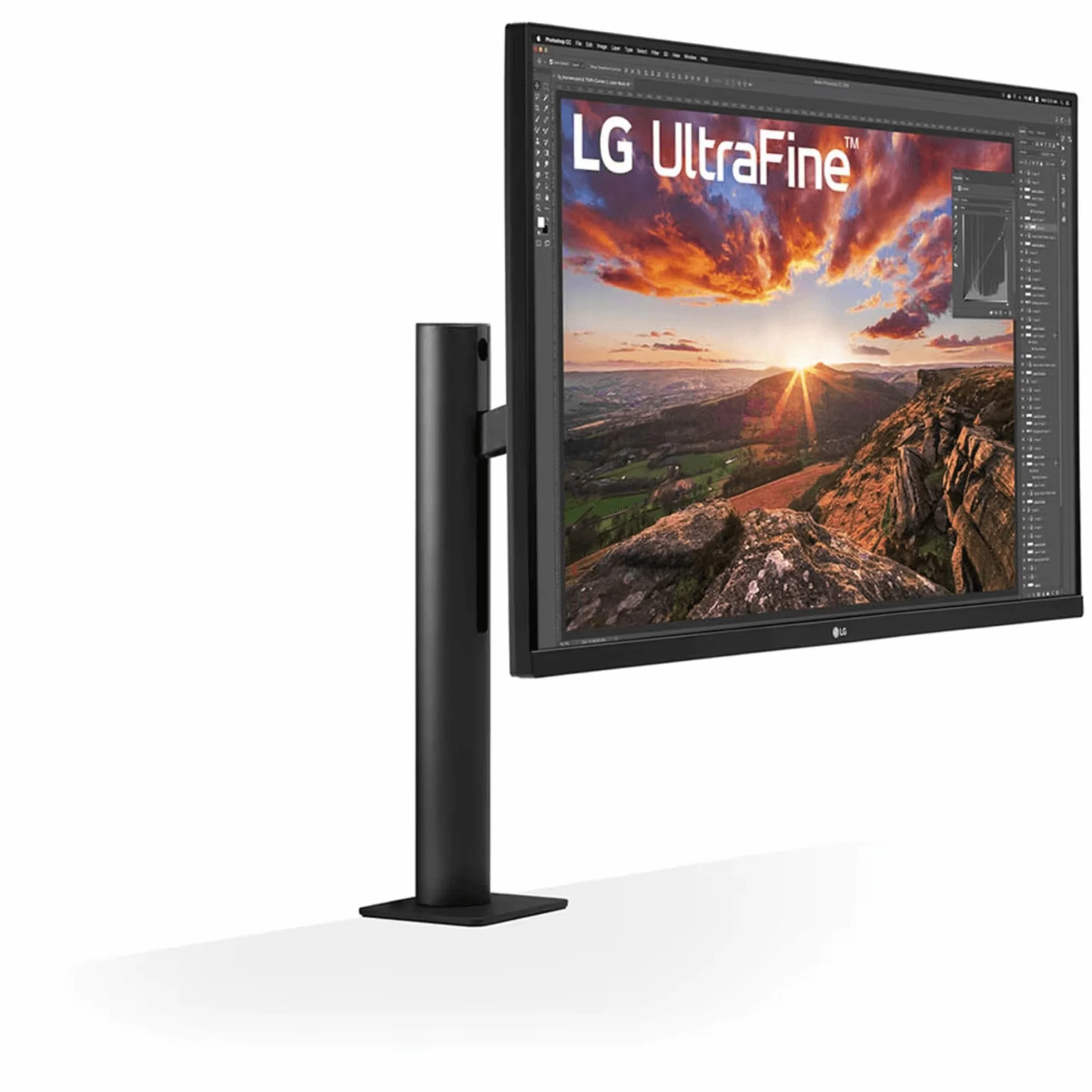 LG 32UN880P 32" monitor UltraHD 4K LED IPS HDR 10, 3840 x 2160, 5ms, AMD FreeSync 60Hz, HDMI 2.0, DisplayPort 1.4, USB-C, ERGO stojak