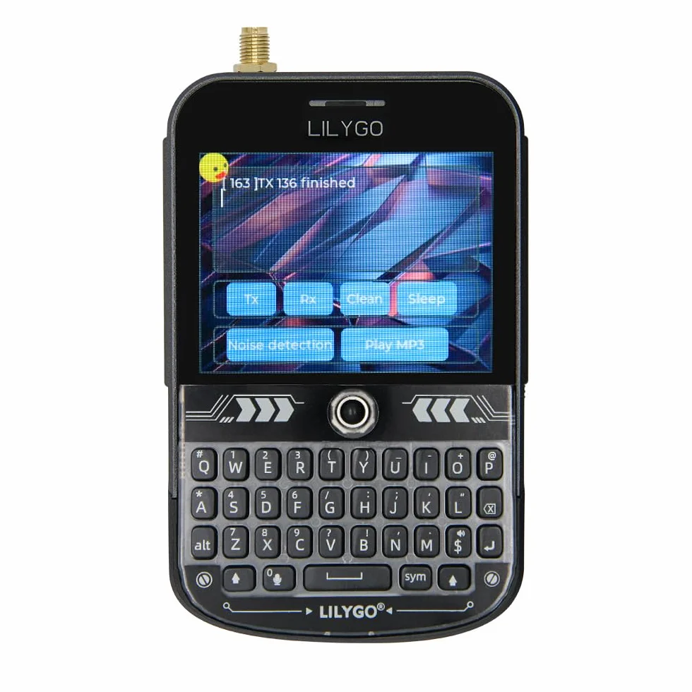 LILYGO T-Deck Plus ESP32-S3 LORA-89 SX1262 Ulbox GPS czarna klawiatura 2,8-calowy wyświetlacz TTGO Development Board zewnętrzna antena pasek ABS Shell