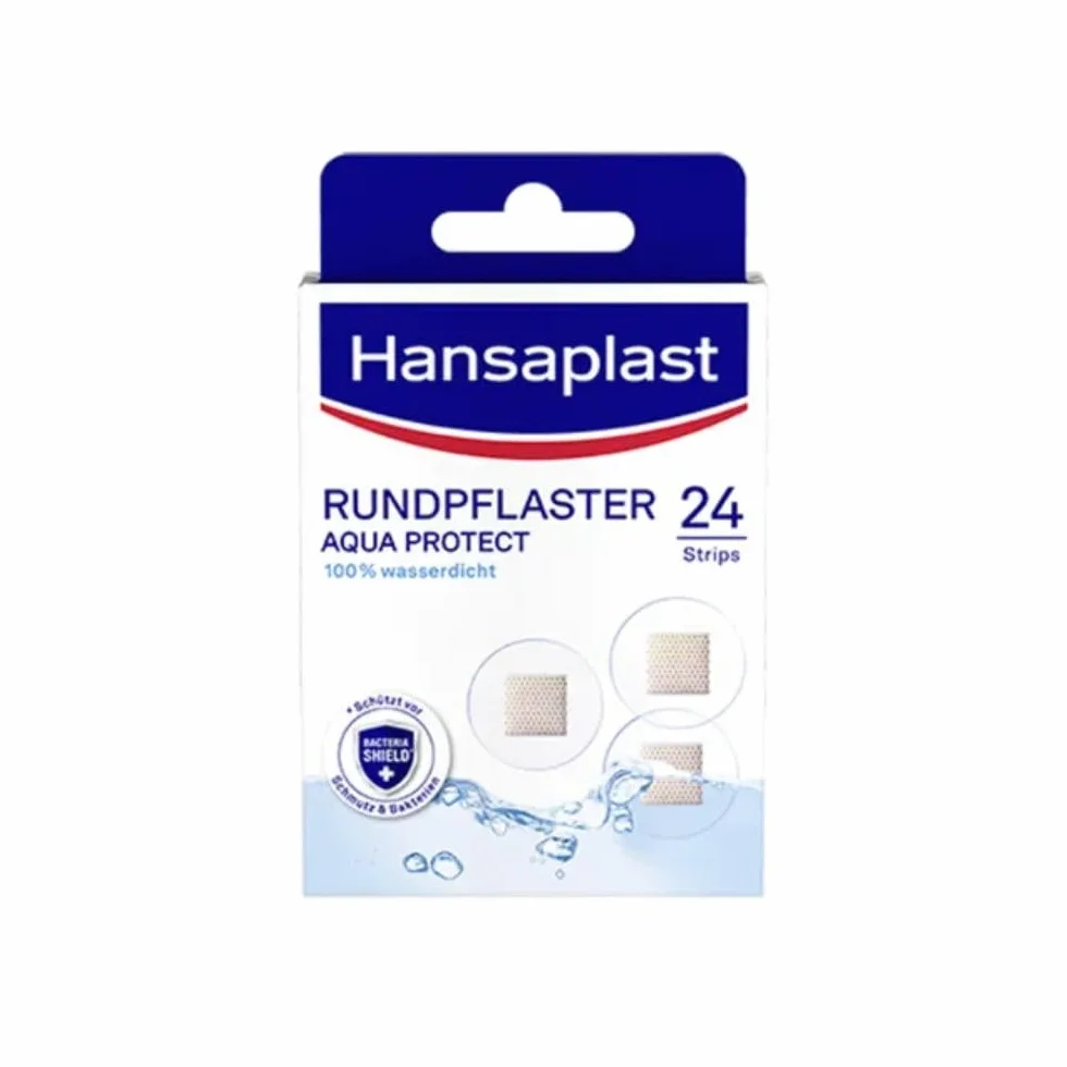 Hansaplast Aqua Protect plaster okrągły 24 paski