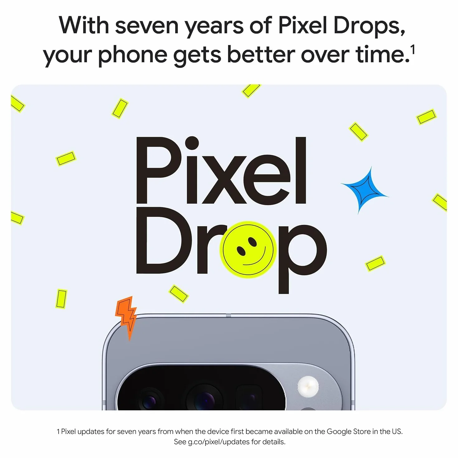 Google Pixel 10 Pro XL 256GB Szary Kwarc Odblokowany Smartfon Android Gemini Potrójny Aparat 6,8" Ekran Super Actua