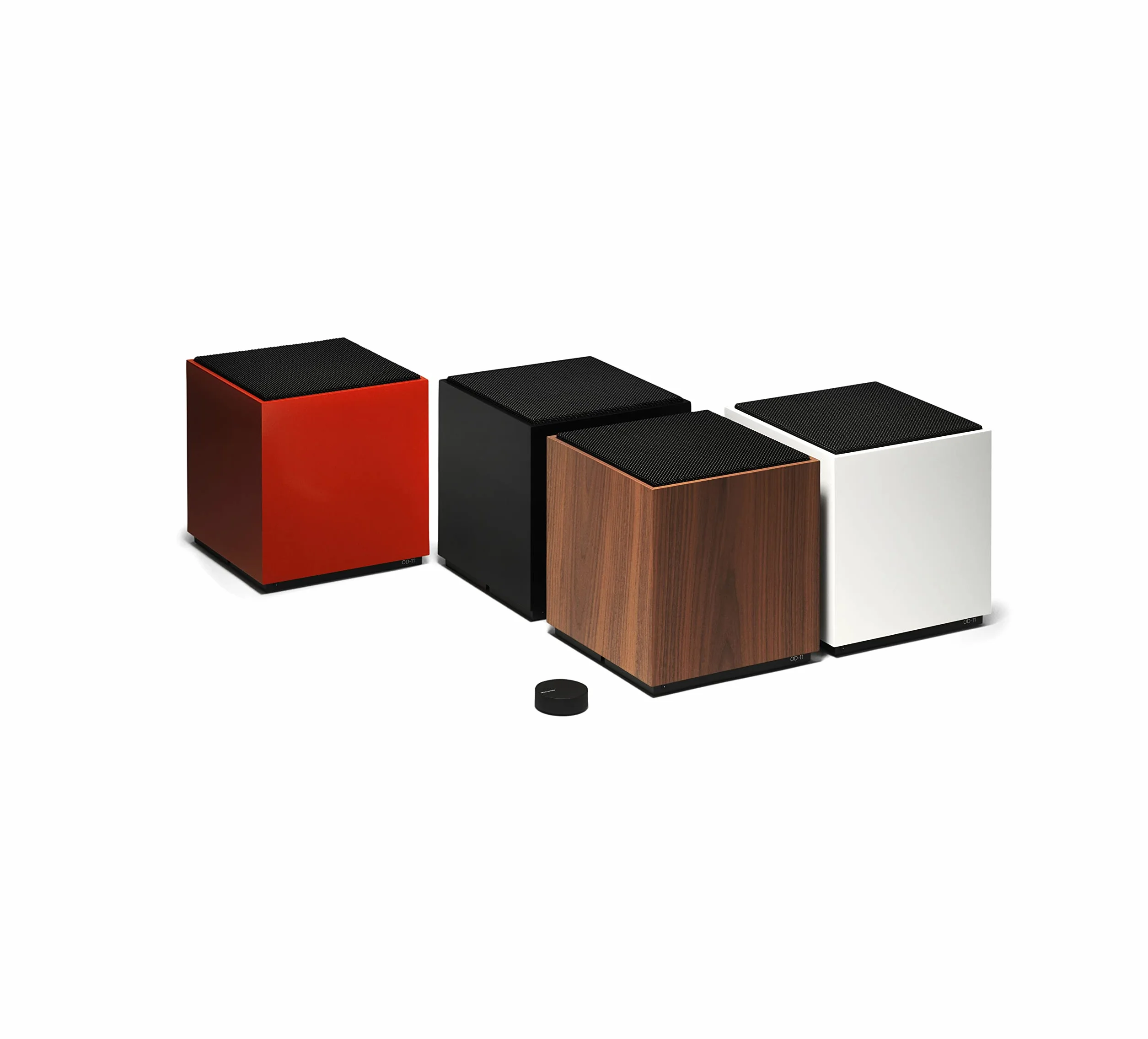 Teenage Engineering OD-11, wysokiej jakości i autentyczny głośnik Carlsson 1974 (6,5-calowy bas, wzmacniacz klasy D o mocy 100 W, Wifi, Bluetooth 4.0, Spotify Connect), czarny