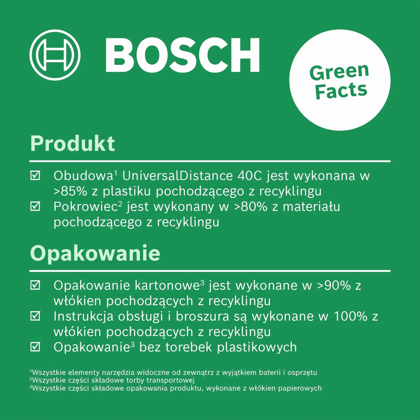 Bosch Dalmierz laserowy UniversalDistance 40 C (precyzyjny pomiar odległości w zakresie do 40 m, komunikacja przez Bluetooth, funkcje pomiarowe, opakowanie kartonowe E-Commerce)