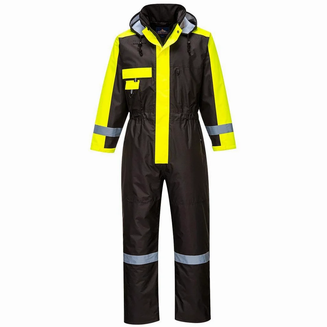 Portwest S585 Kombinezon Zimowy, Czarny, Regularny, Rozmiar S