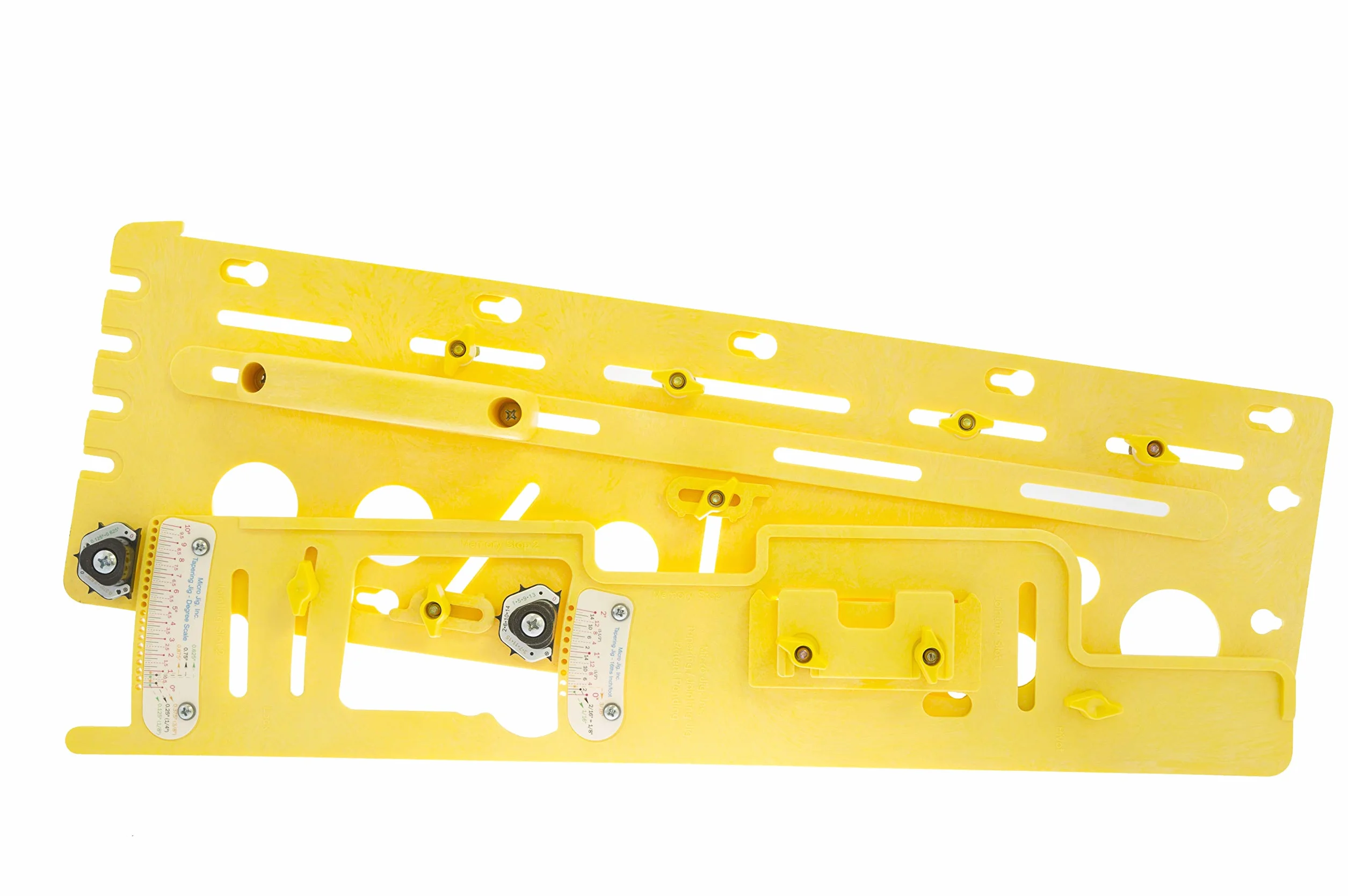 MICROJIG GRR-Ripper TJ-5000 Microdial stożkowy przyrząd do pił stołowych żółty