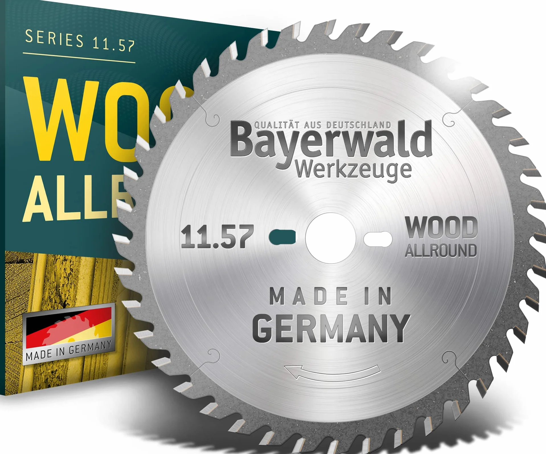 Bayerwald HM brzeszczot do piły tarczowej - Ø 168 x 1,8 x 20 | Z=56 WZ | Seria 11.57 - mała szerokość cięcia, idealna do pilarek tarczowych akumulatorowych