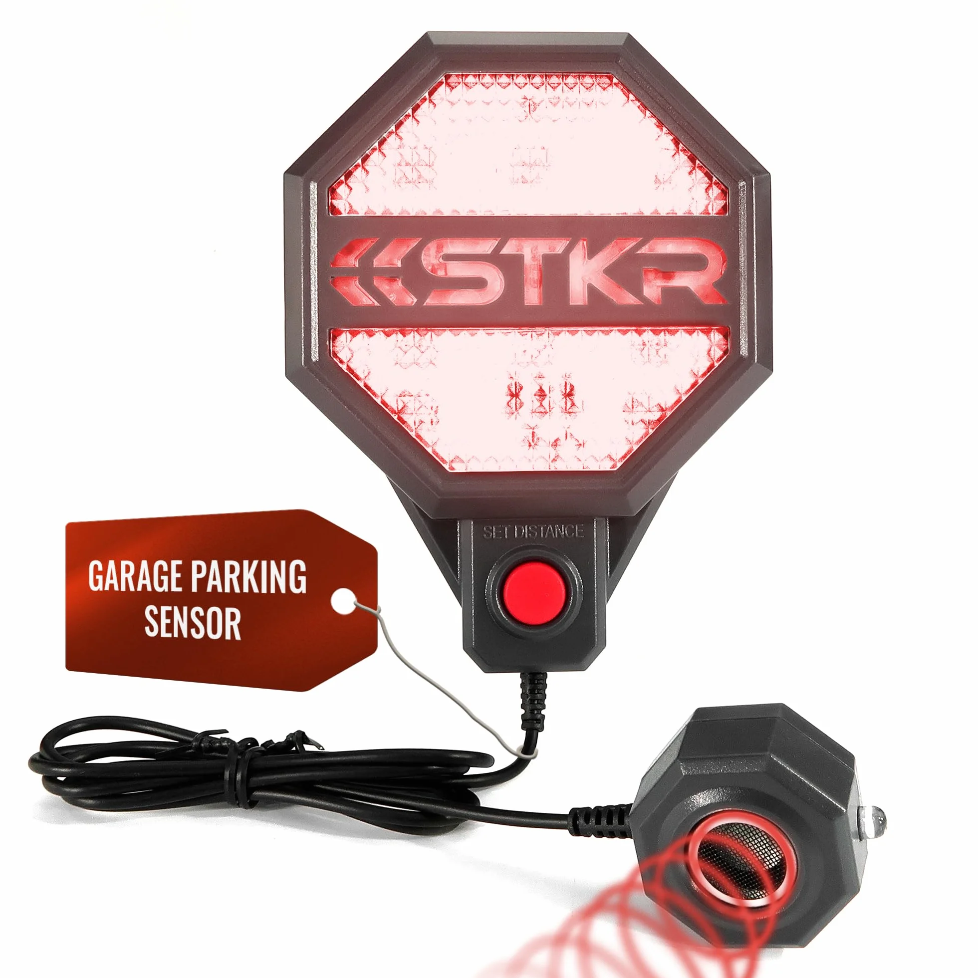 Striker Hand Tools regulowany czujnik parkowania garażowego szary