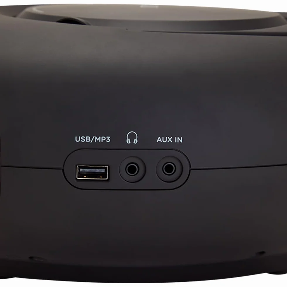 Aiwa BBTU-400BK przenośne radio CD Bluetooth USB czarny