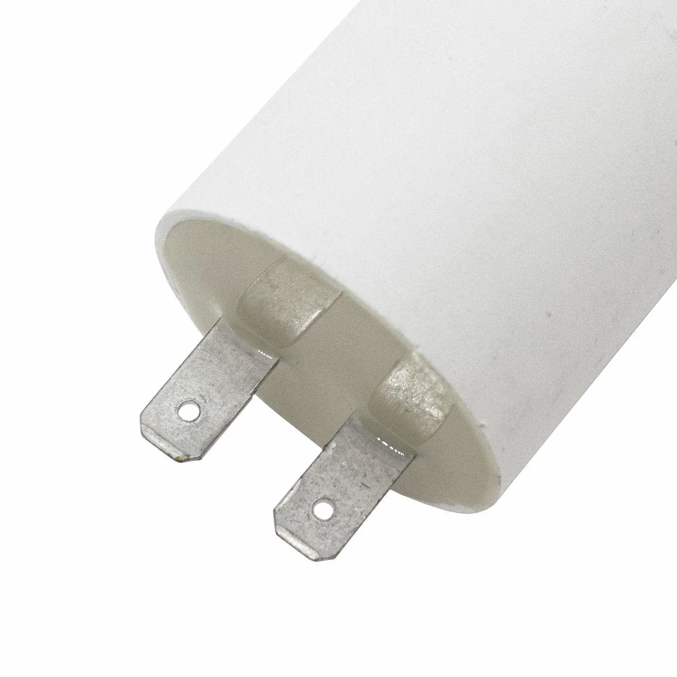 Kondensator rozruchowy Kondensator silnika 65µF 250V 45x117mm WtyczkaX 6,3x0,8mm ICAR 65uF