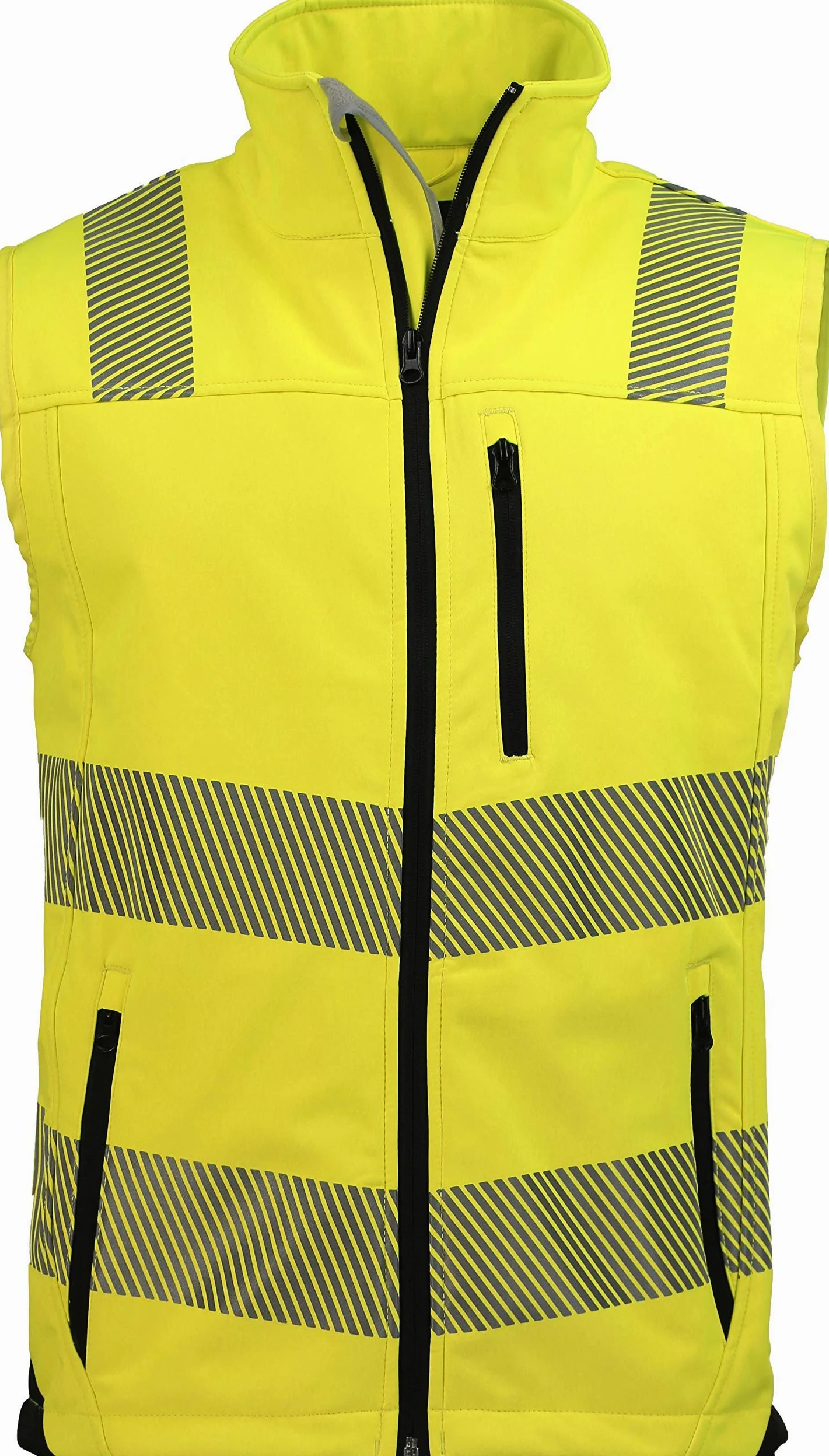 ASATEX Prevent Trendline kamizelka ostrzegawcza PTW-SW, żółty/czarny, rozm. XL