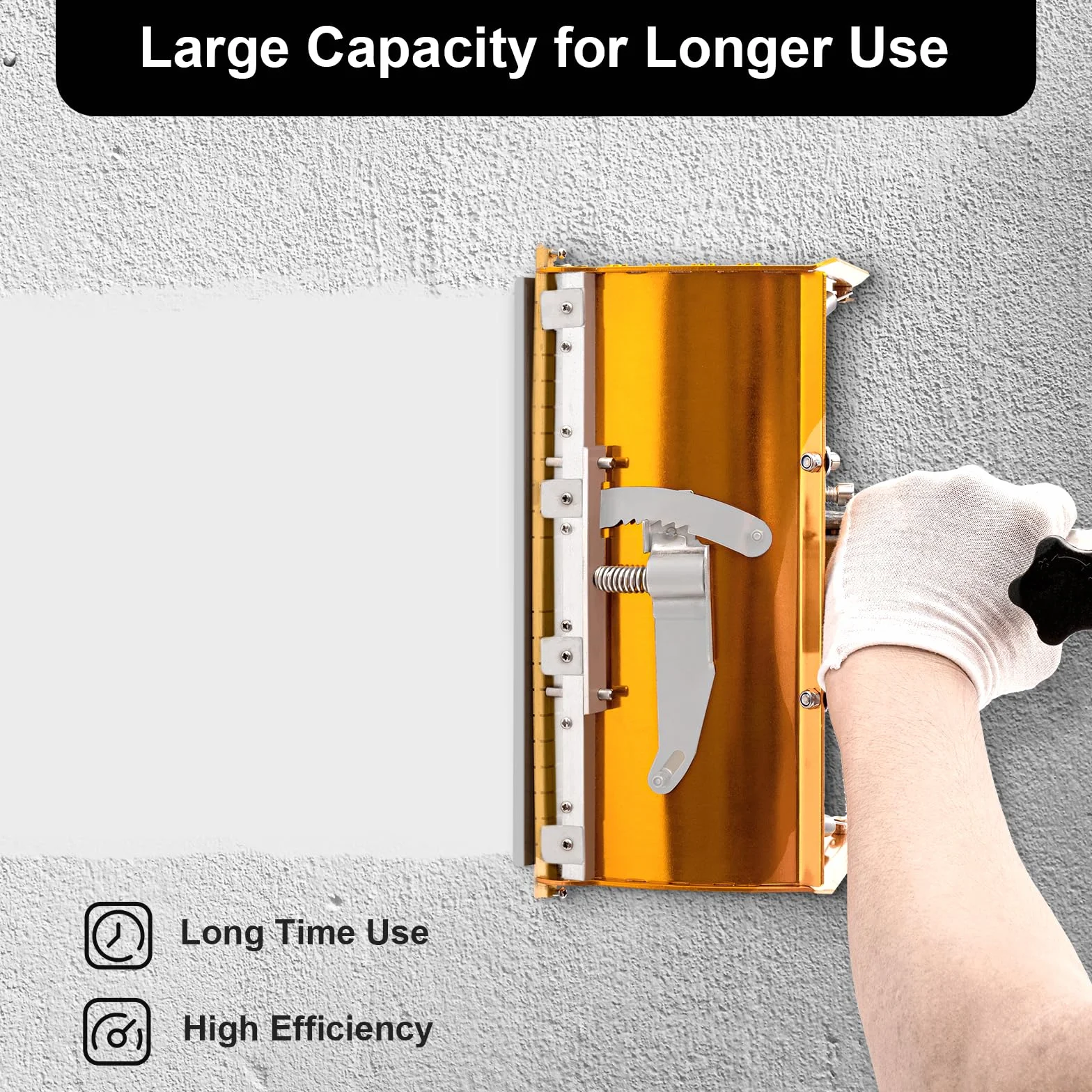 Drywall zestaw do wykańczania płaskich płyt gipsowo-kartonowych, 9,8", do płyt gipsowo-kartonowych, do montażu na płasko, 98 ~ 160 cm