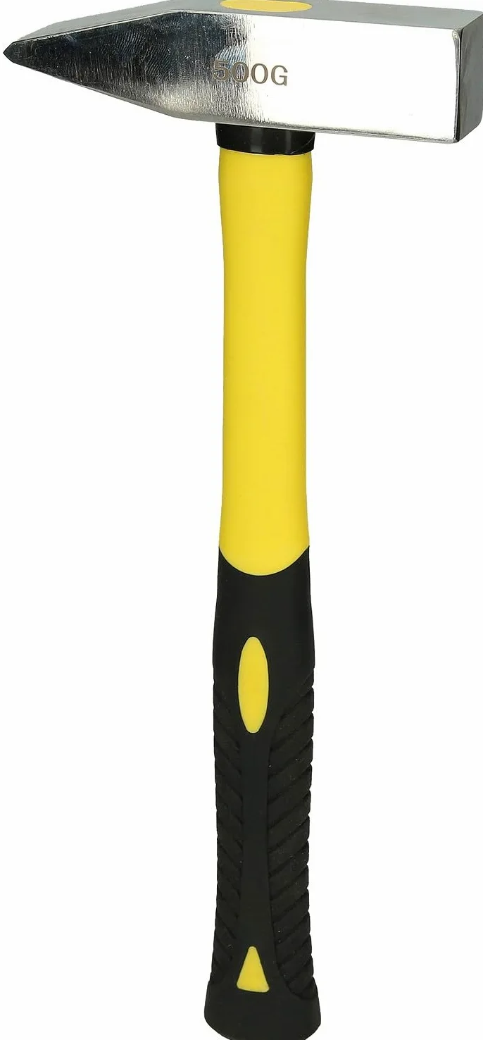 KS Tools 964.2042 STAL SZLACHETNA Młotek ślusarski z uchwytem z włókna szklanego,1000 g