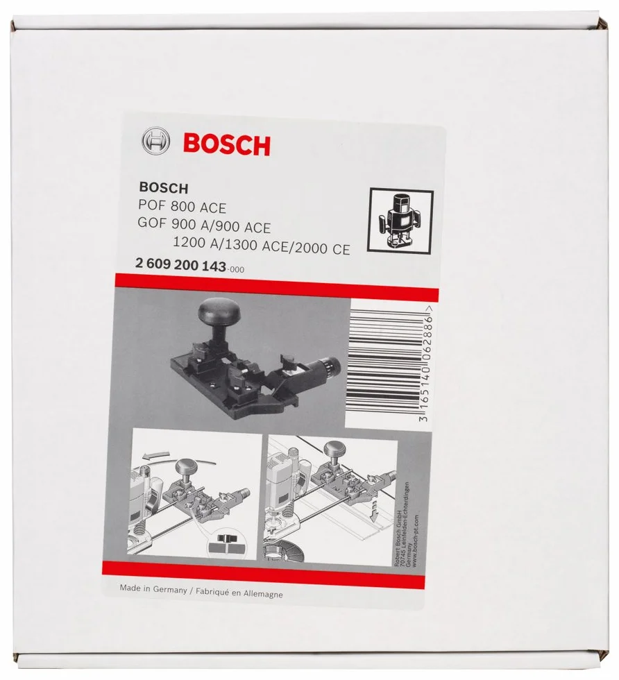 Bosch Professional Cyrkiel frezu i przystawka szyn prowadzących (do FSN 70/140, Osprzęt do frezarek górnowrzecionowych)