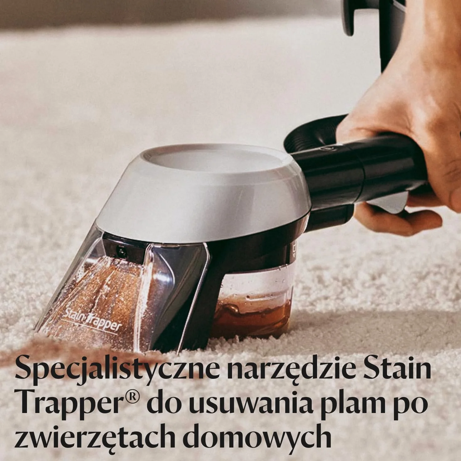 BISSELL SpotClean Pet Pro, Odkurzacz Piorący do Tapicerki, Idealny dla Właścicieli Zwierząt, Odkurzacz do Prania Dywanów, Tapicerki, Samochodów, Kanapy i Innych Powierzchni, Mocny Silnik 750W, 15585