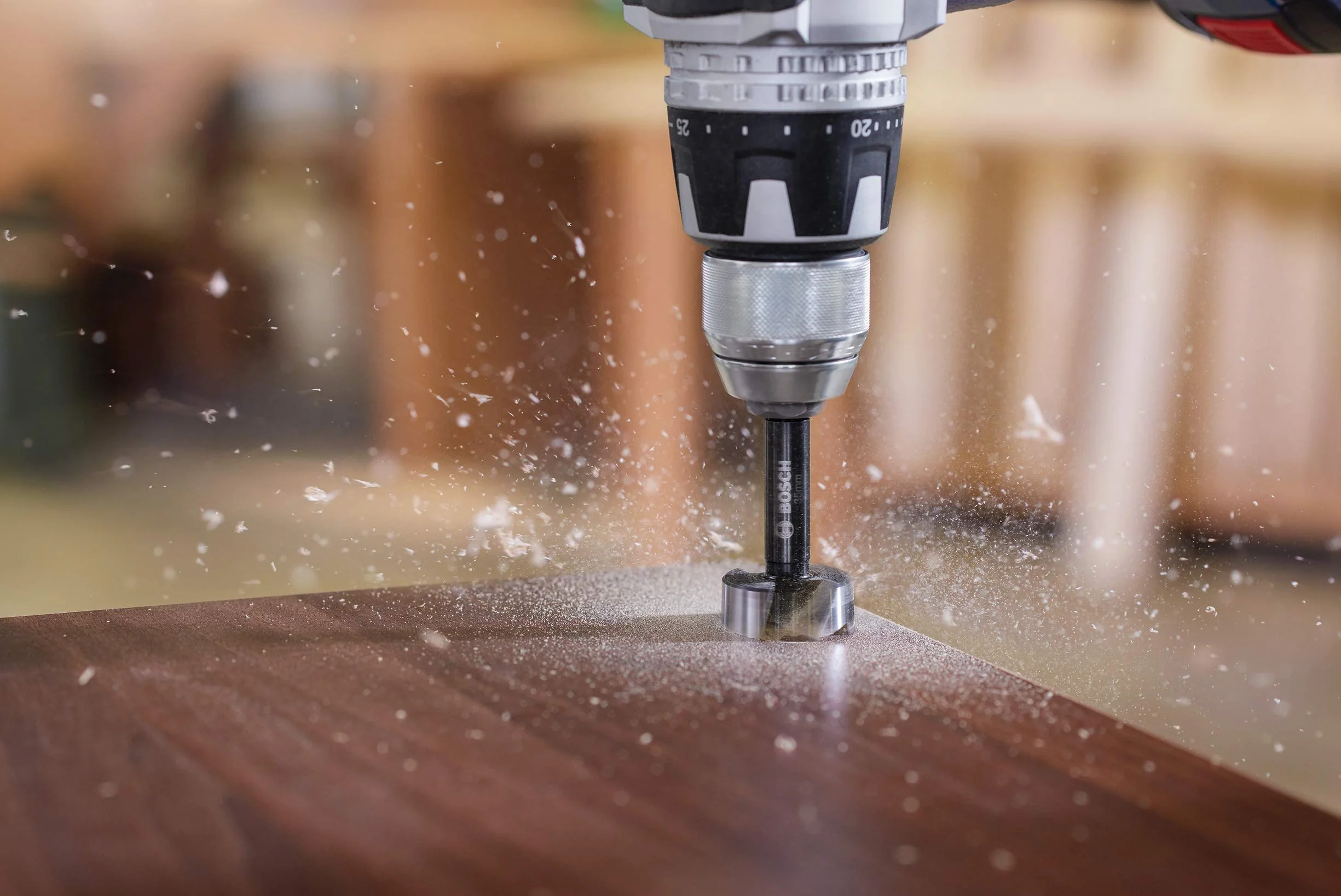 Bosch Professional Wiertło sednik (Ø 12 mm, do wiercenia w miękkim lub twardym drewnie, fornirowanym i nielaminowanej płycie wiórowej, Akcesoria wiertarek)