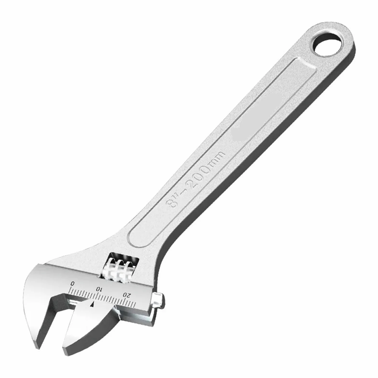 Klucz nastawny klucz nastawny duży otwarty długi uchwyt uniwersalny klucz stal węglowa mechaniczny warsztat narzędzia do naprawy ręcznej (30 cm)