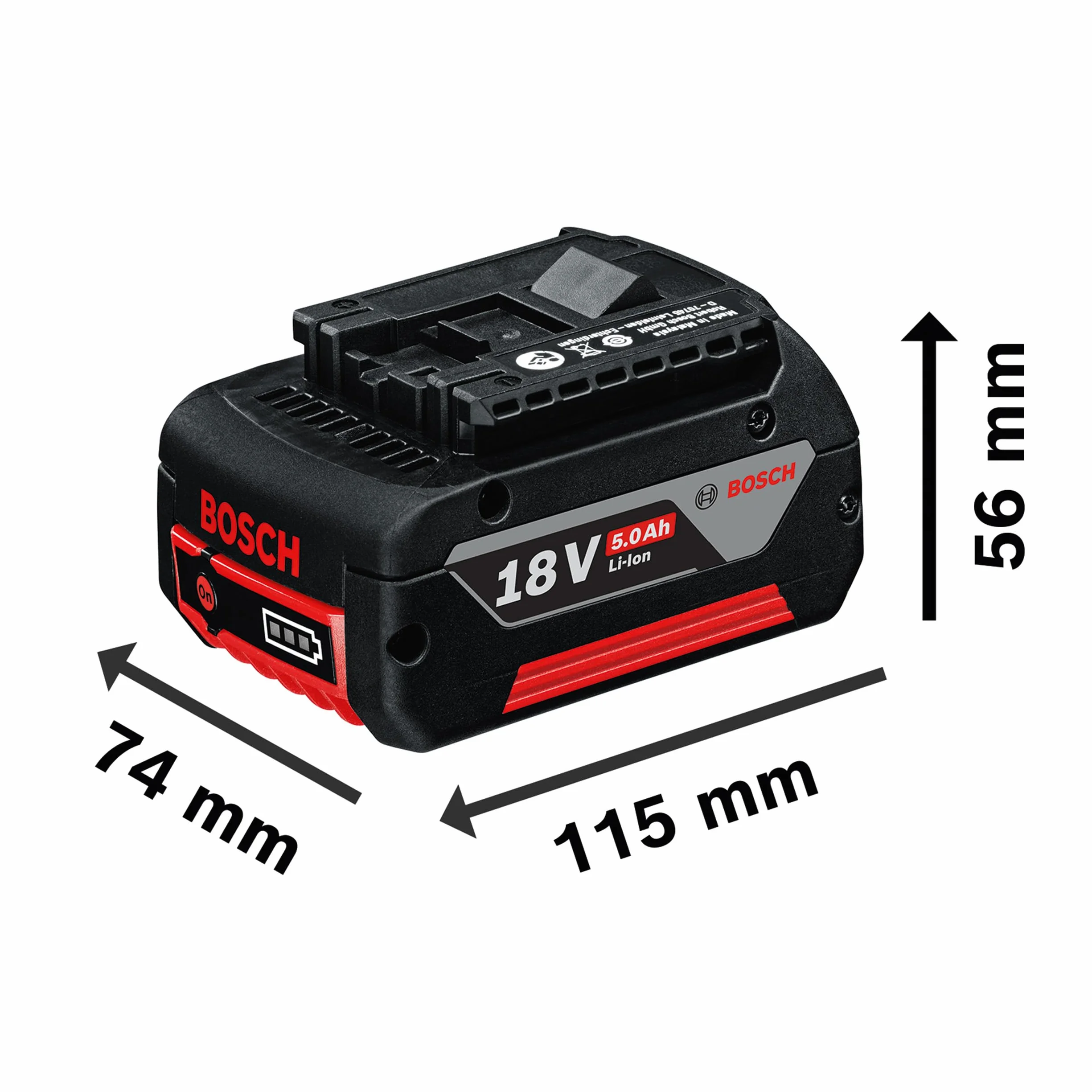 Bosch Professional system 18V: akumulator GBA 18V 5.0Ah