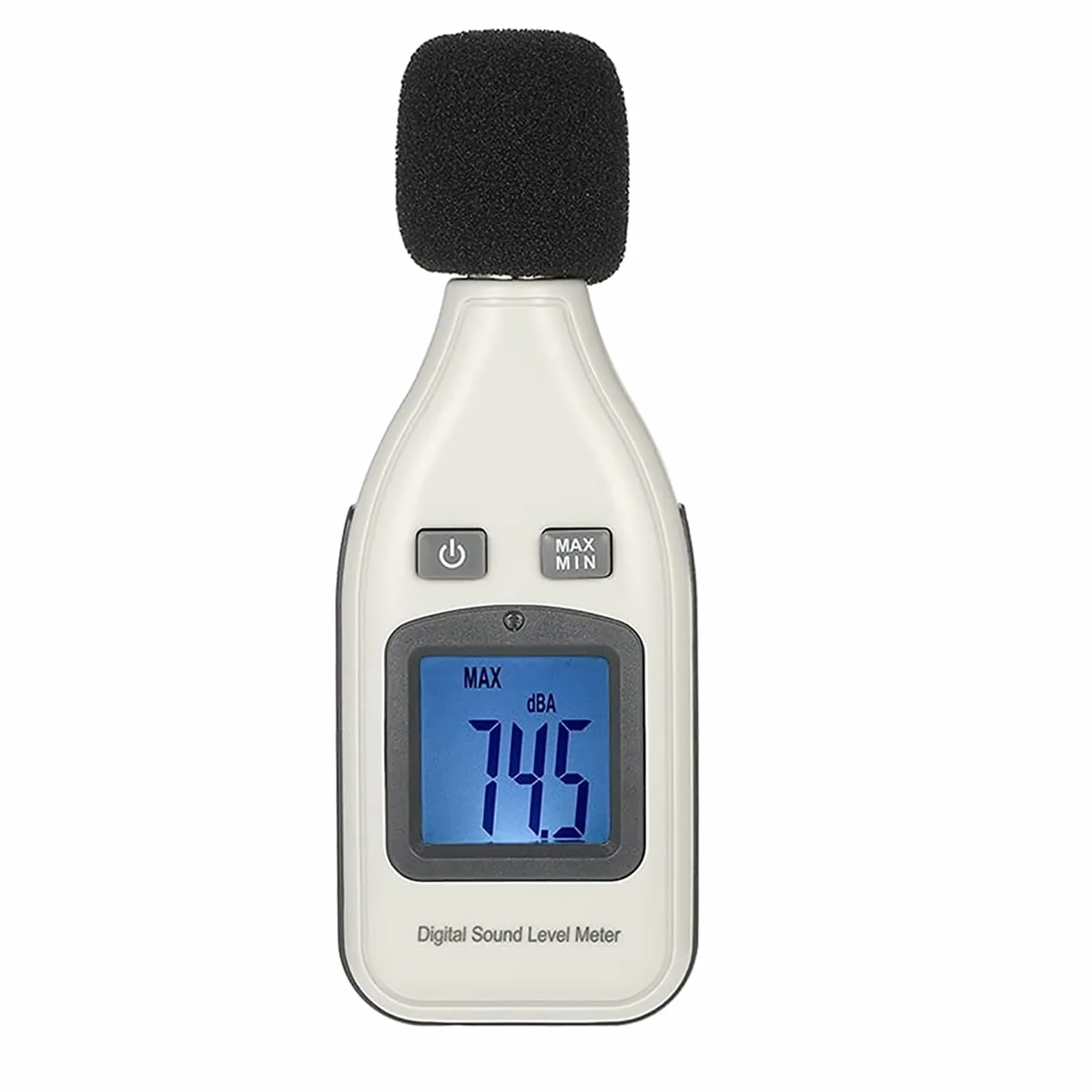 Cyfrowy Miernik Poziomu Dźwięku, Ręczne Narzędzie Pomiarowe Z Wyświetlaczem LCD, Zakres Pomiarowy Od 30 DB Do 130 DB, Funkcja Automatycznego Wyłączania Do Stosowania W Szkołach Warsztatowych