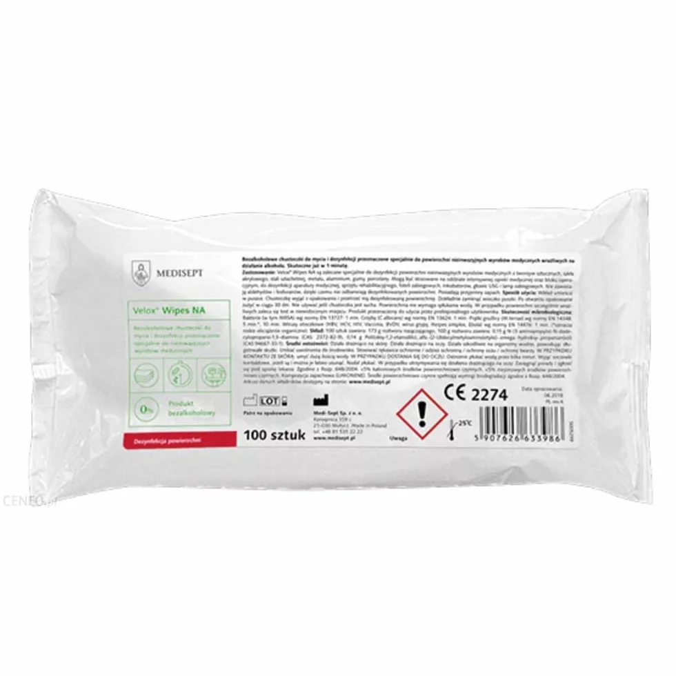 Chusteczki do czyszczenia na mokro do kuchni, 100 g