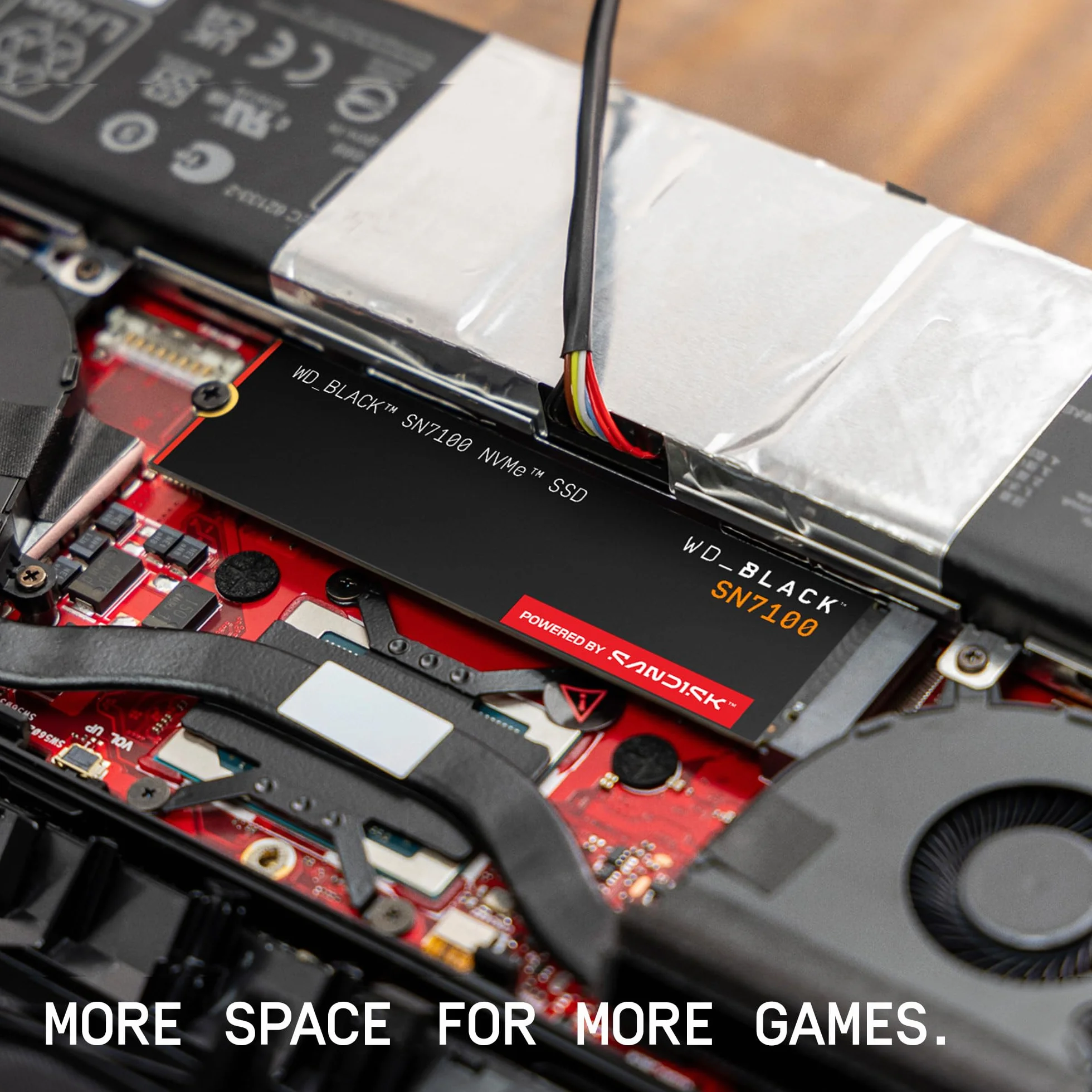 WD_BLACK SN7100 1 TB NVMe SSD M.2 2280 Next Gen TLC 3D NAND