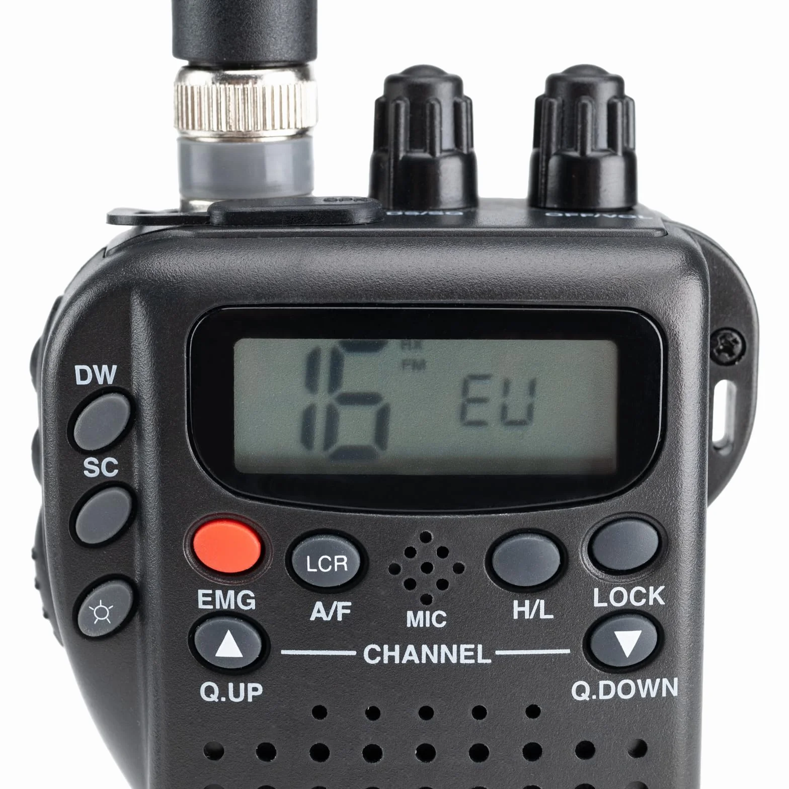 Midland Alan 42 DS Powerbundle CB Multi Band AM/FM CB urządzenie radiowe i akumulator litowy przełączane na każdą europejską. Norma krajowa, 2-biegunowe gniazdo akcesoriów, cyfrowa blokada szumów,
