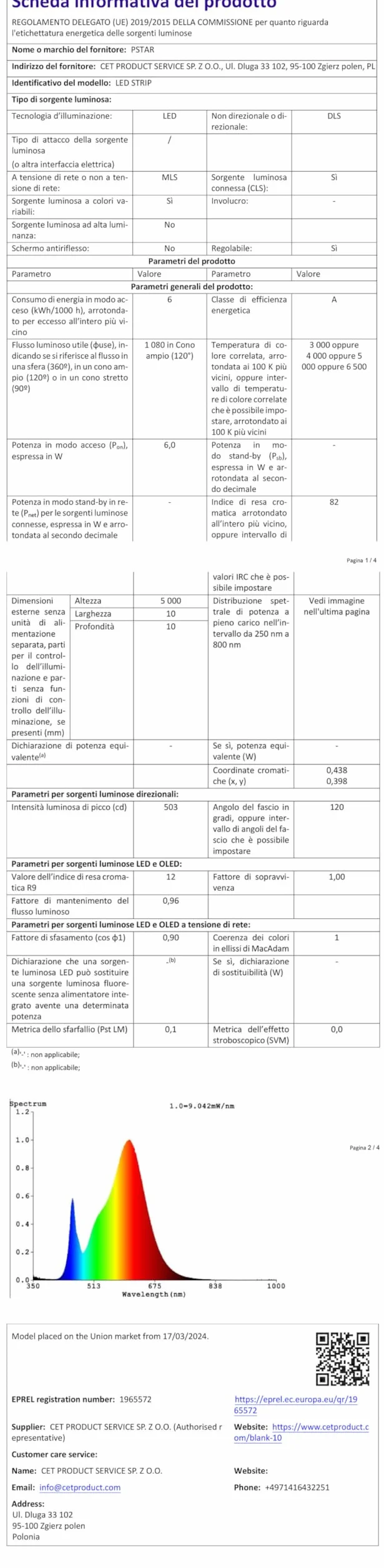 Taśma LED COB 3 m, 6500K zimna biel ściemnialna, 320 diod/metr, z zasilaczem 24V i pilotem, samoprzylepna taśma świetlna o szerokości 8 mm do kuchni, podświetlenia LED TV, lustra, sypialni