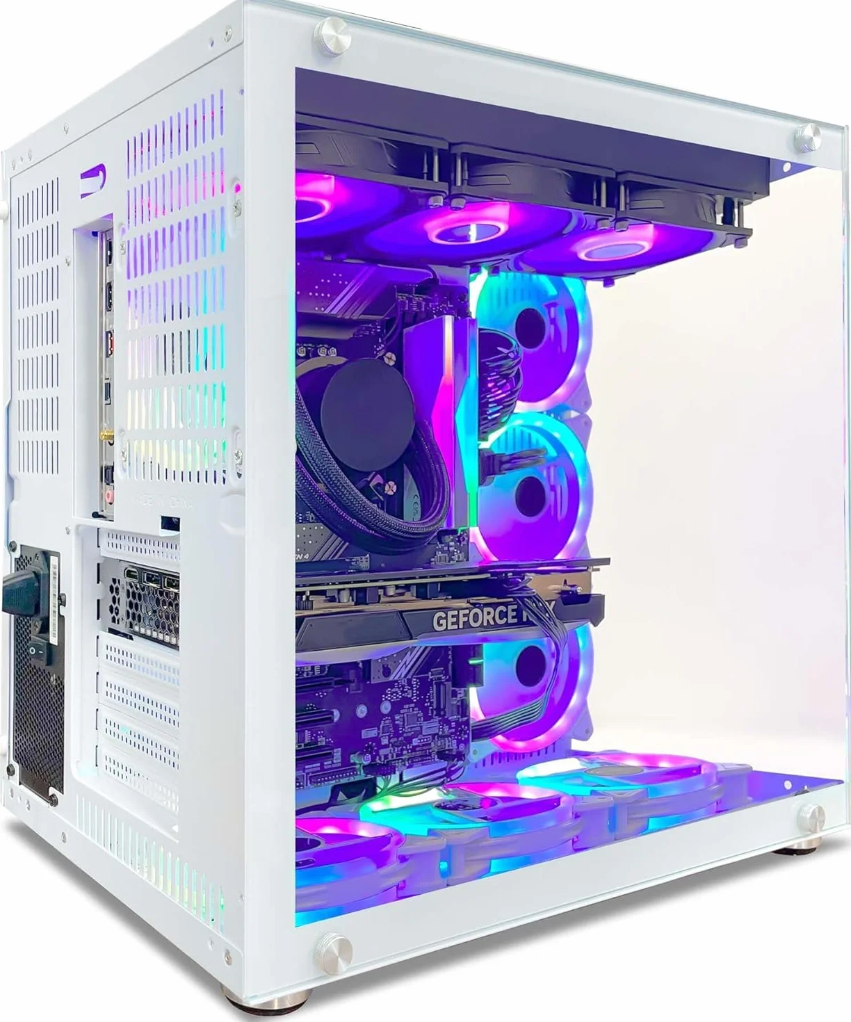 Komputer Dla Graczy Intel Core i7-12700KF NVIDIA RTX 5060 Ti 16 GB RAM DDR4 32 GB RGB 1TB SSD WiFi ARGB W11