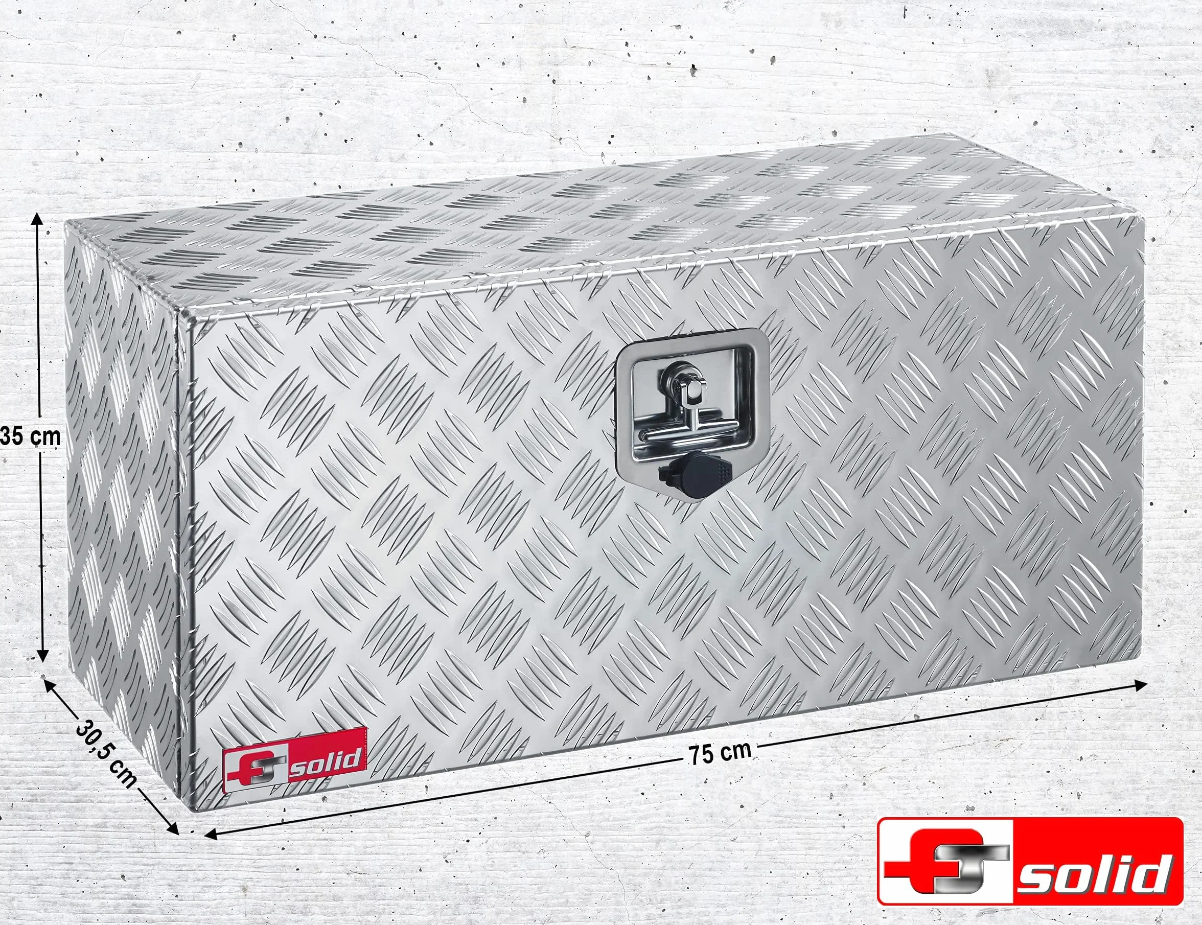 70 l Pudełka do Przechowywania, Pudełko do Przechowywania pod Podłogą, Wykonane z Aluminium