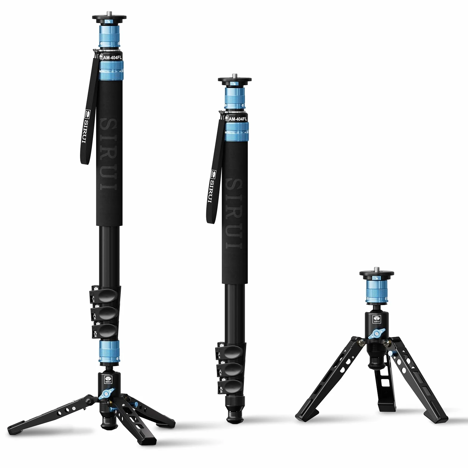 SIRUI AM-404FL monopod statyw aluminiowy 190 cm 360° 12 kg